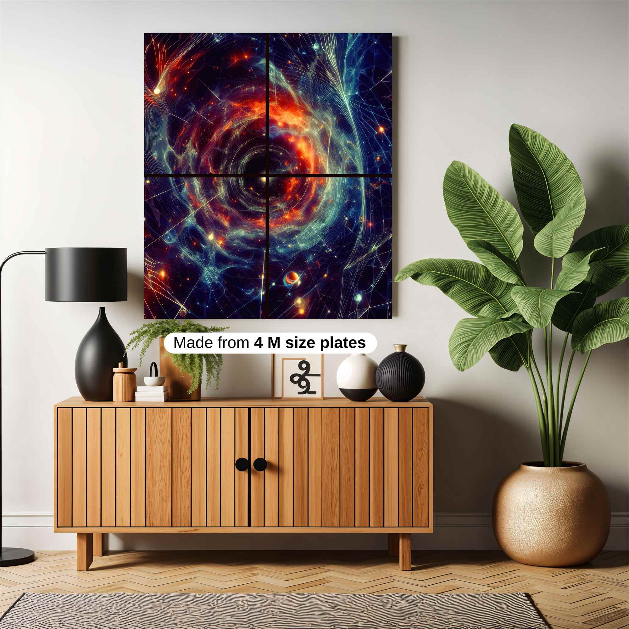 Cosmic Whirl Safe Wall Magnetic / M