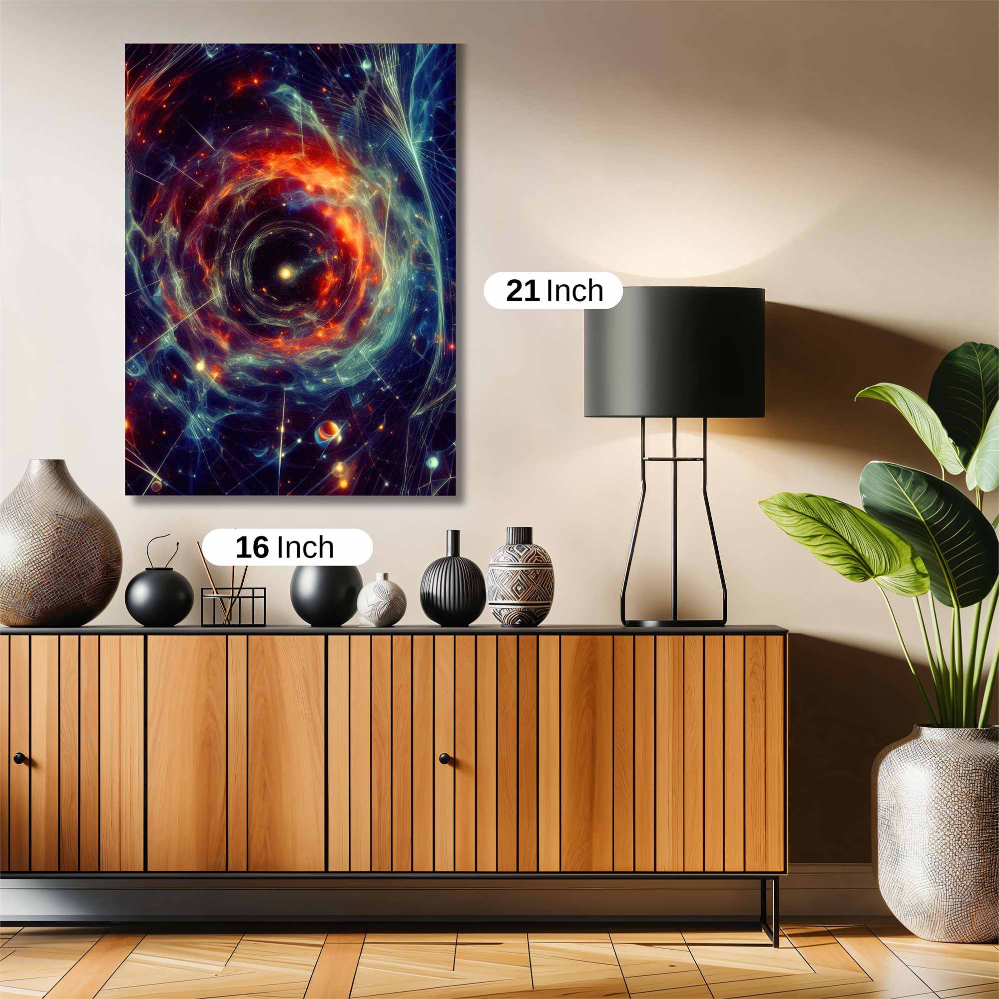 Cosmic Whirl Safe Wall Magnetic / M