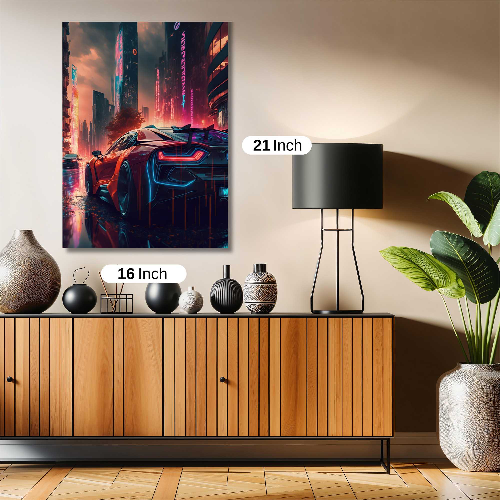 Neon Rush Safe Wall Magnetic / M