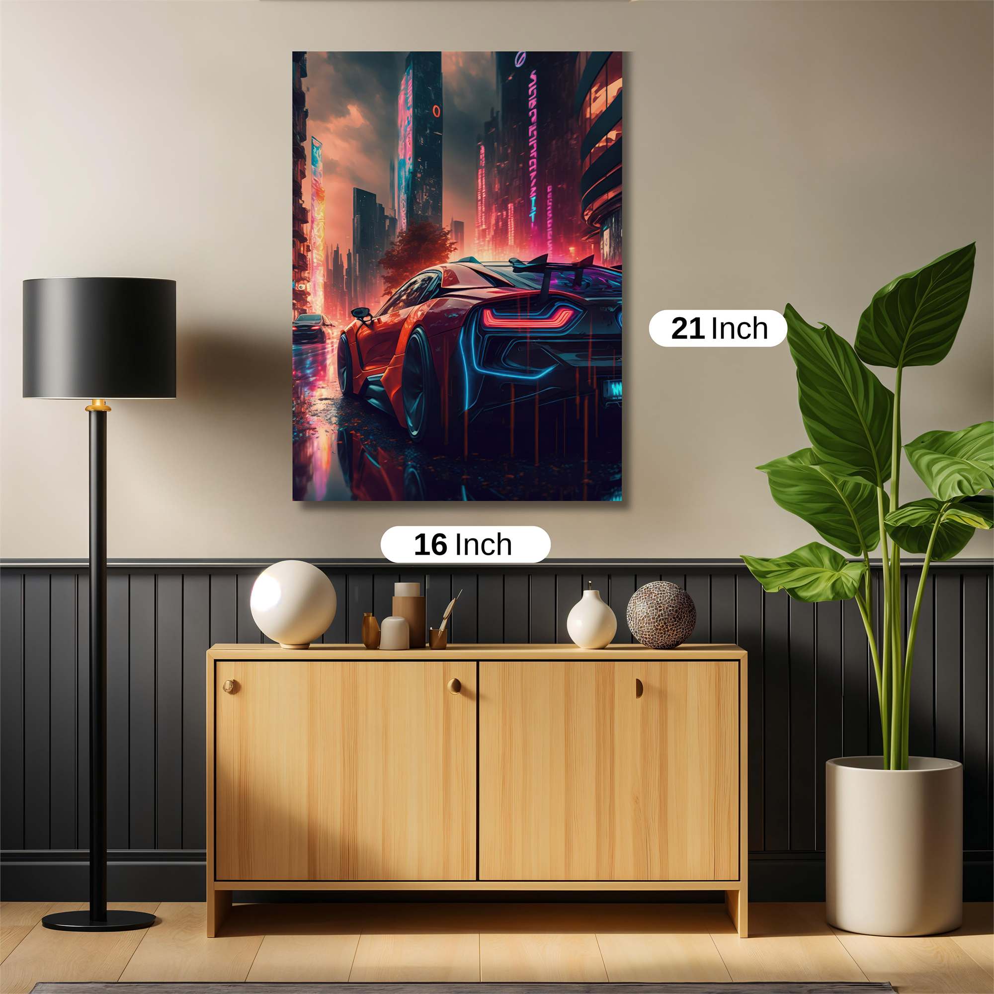 Neon Rush Safe Wall Magnetic / M