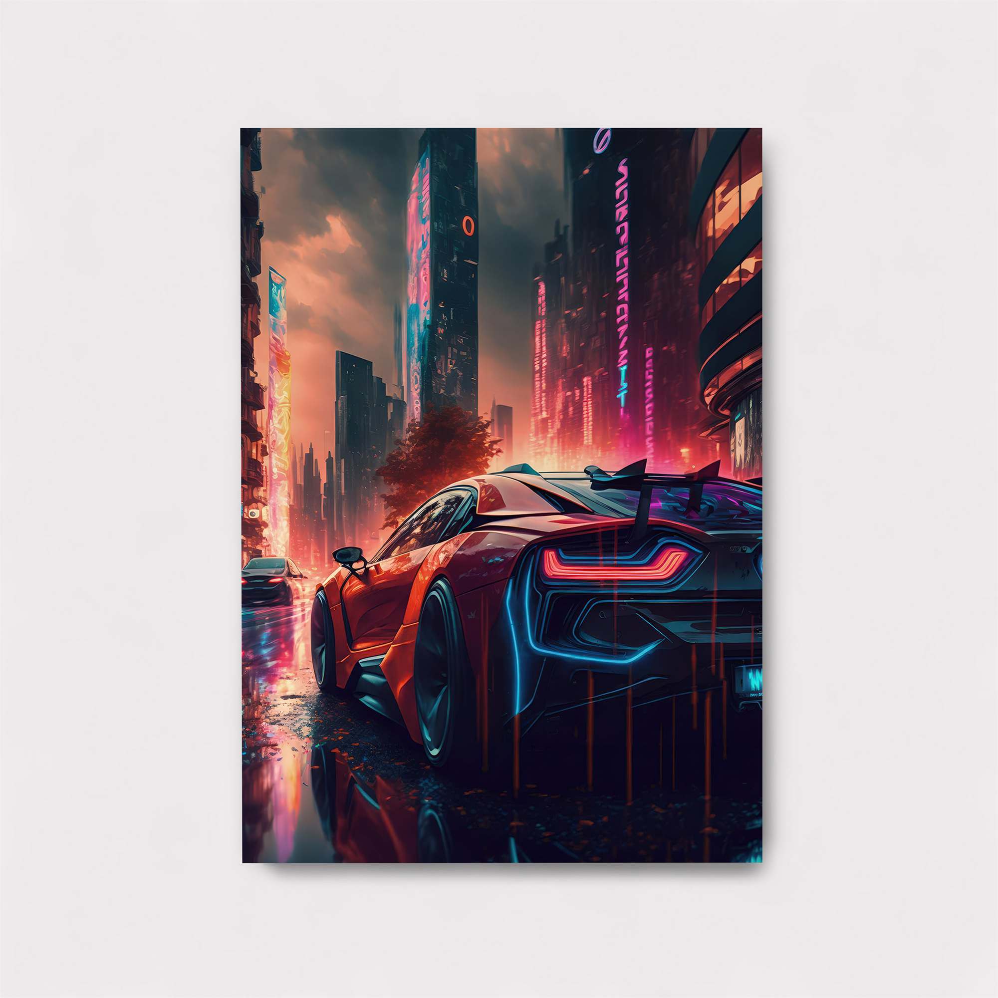 Neon Rush Safe Wall Magnetic / M