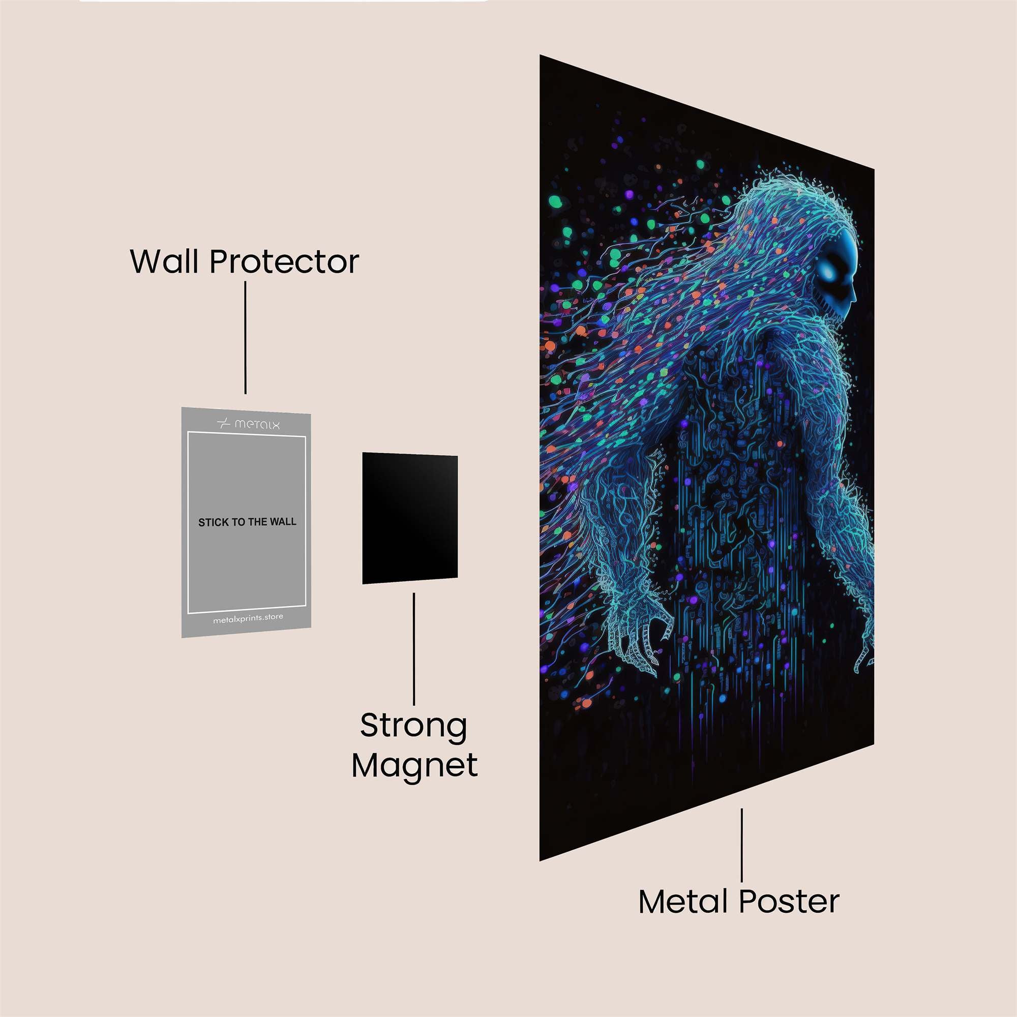 Etheric Enigma Safe Wall Magnetic / M