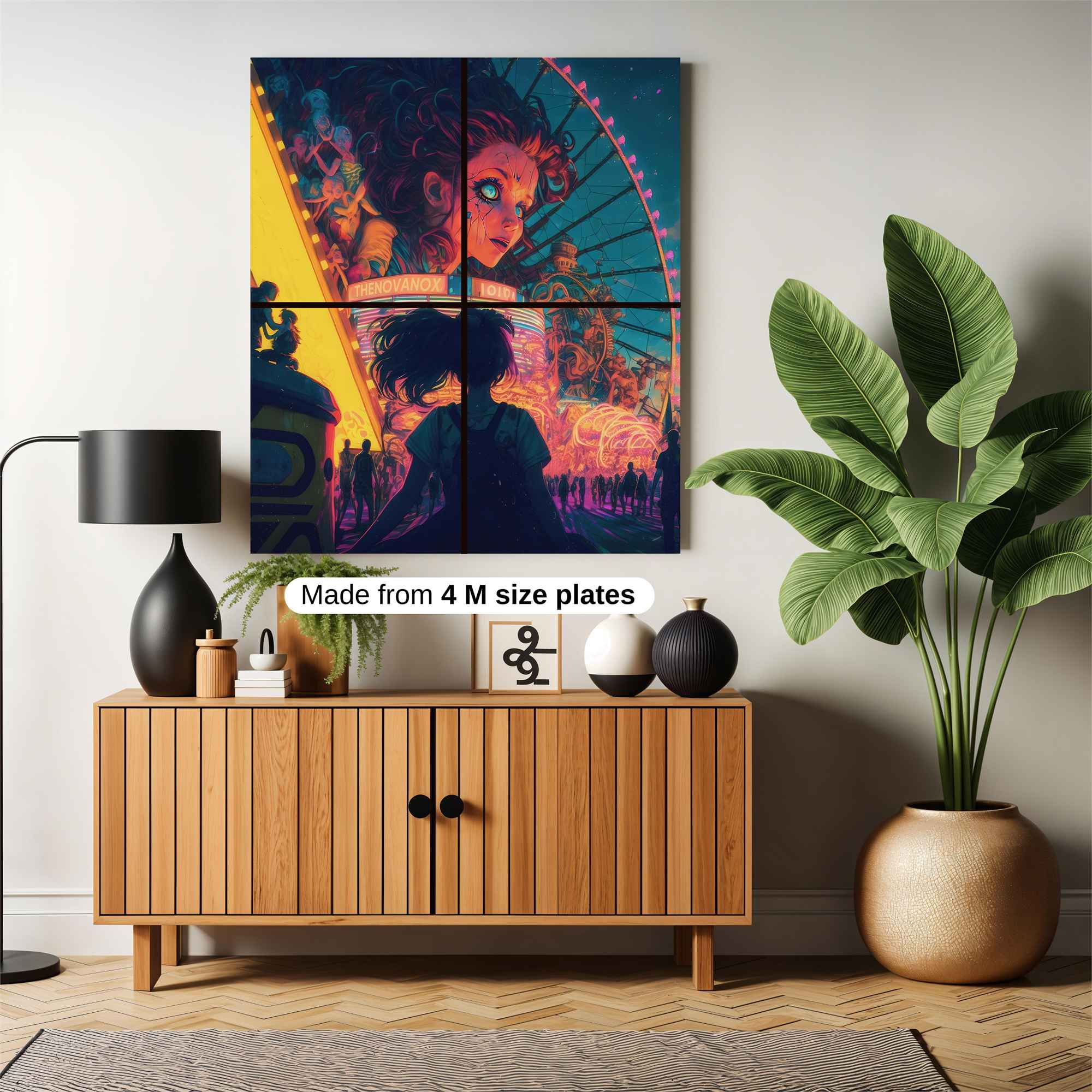 Carnival Chaos Safe Wall Magnetic / M