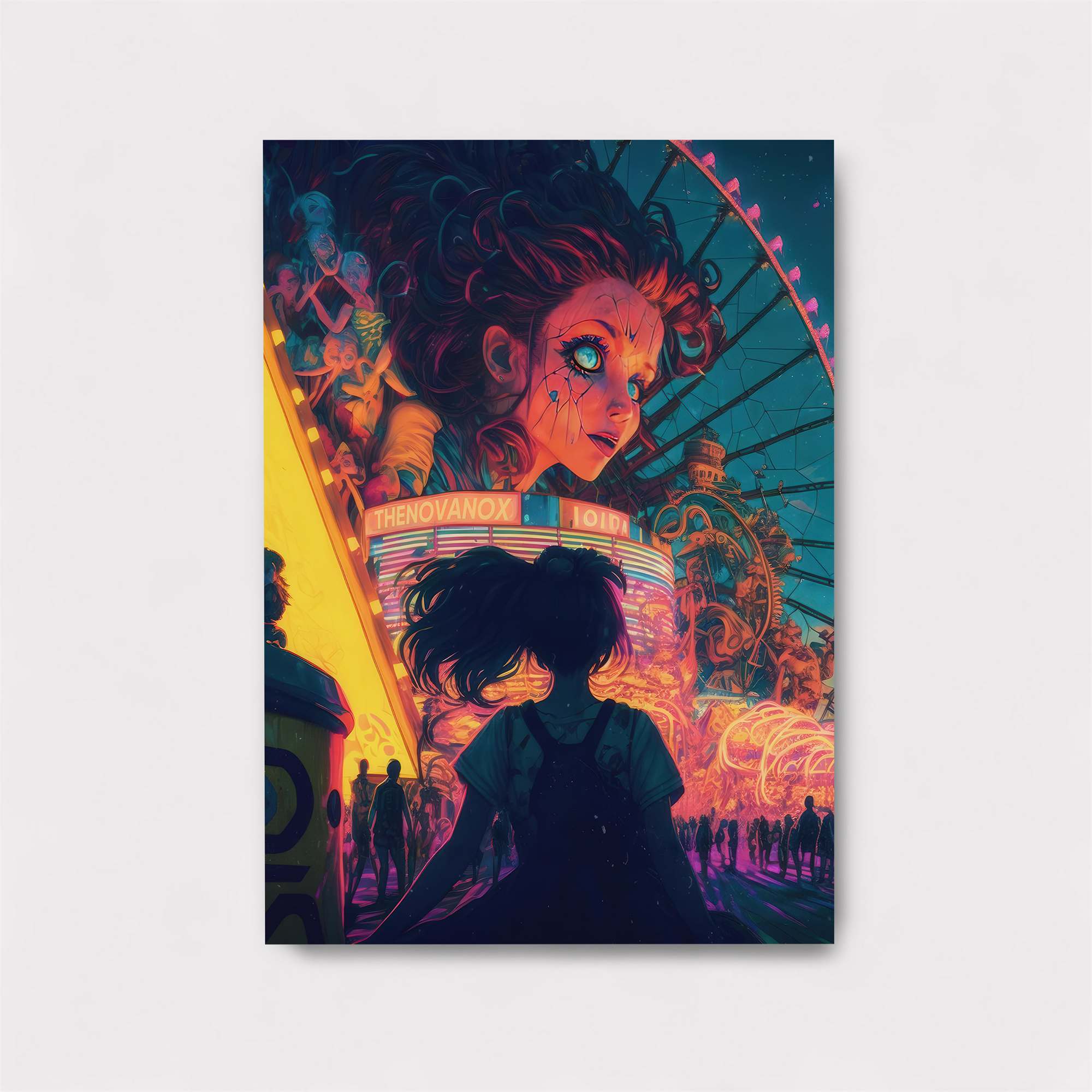 Carnival Chaos Safe Wall Magnetic / M