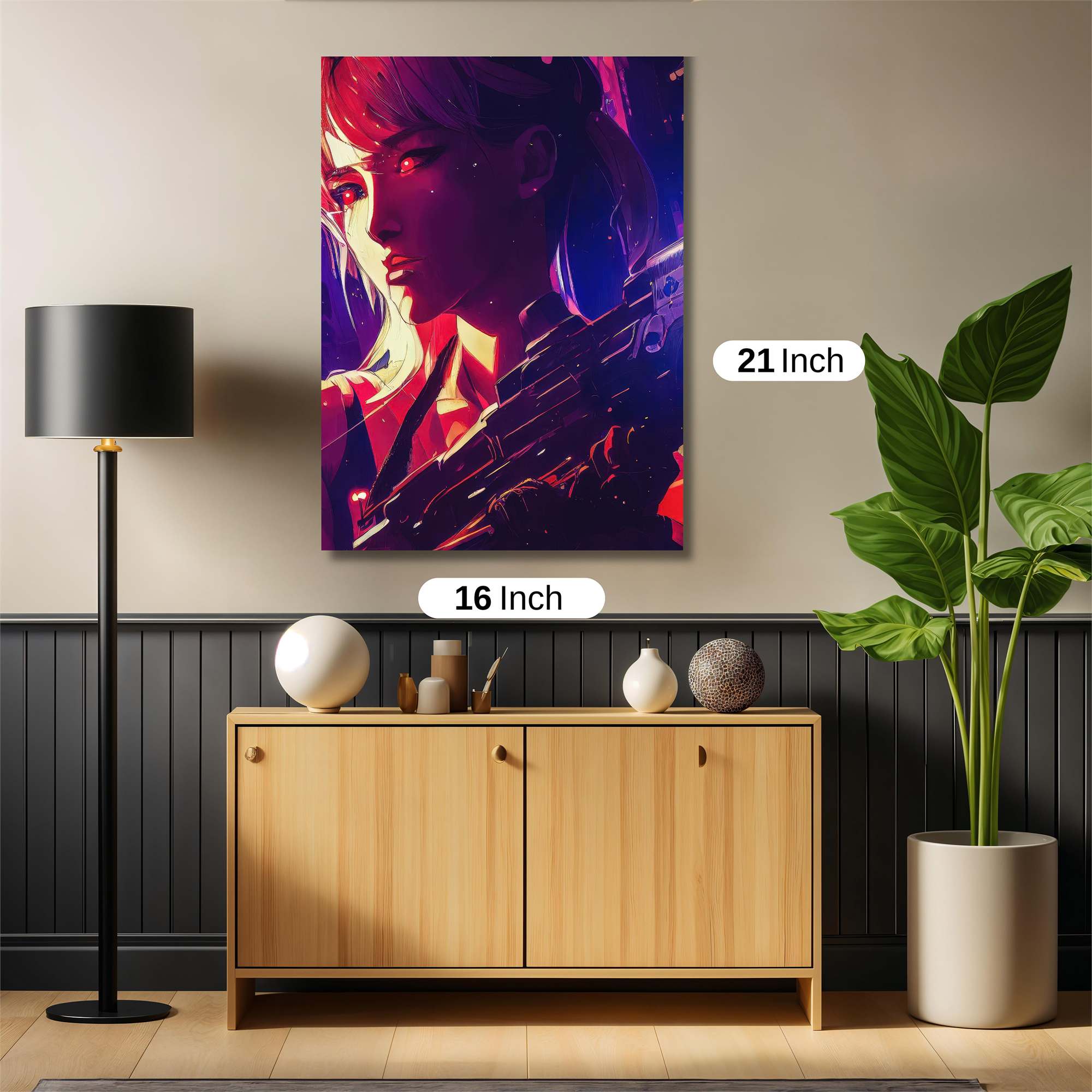 Demon Clash Safe Wall Magnetic / M