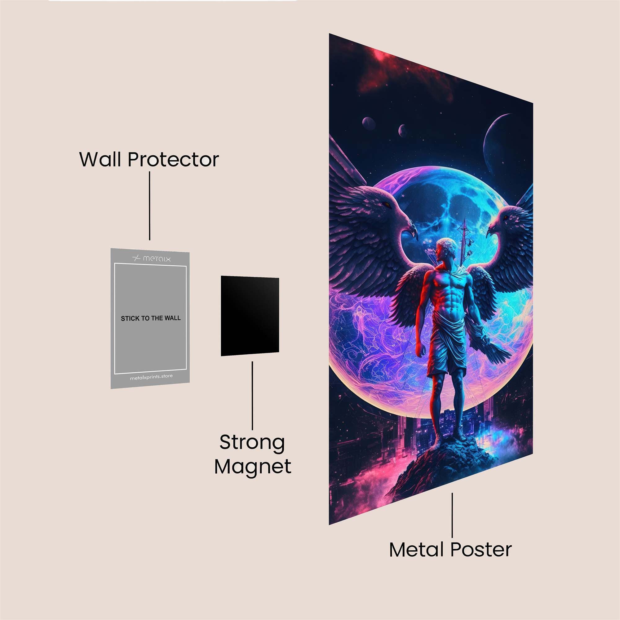Angelic Radiance Safe Wall Magnetic / M