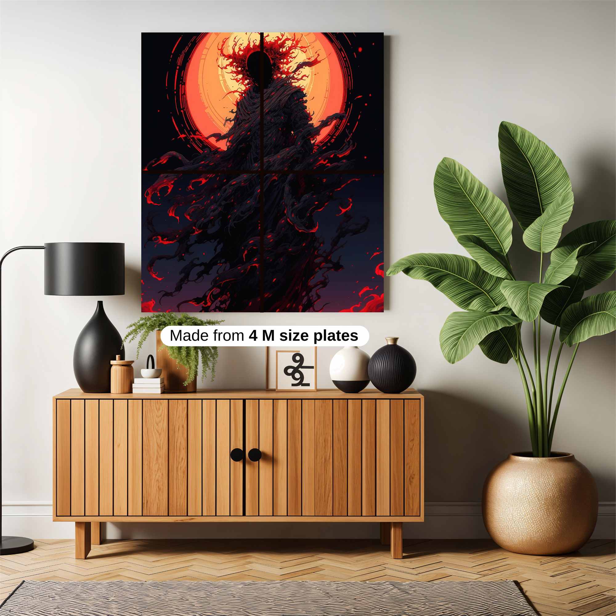 Shadow Eruption Safe Wall Magnetic / M
