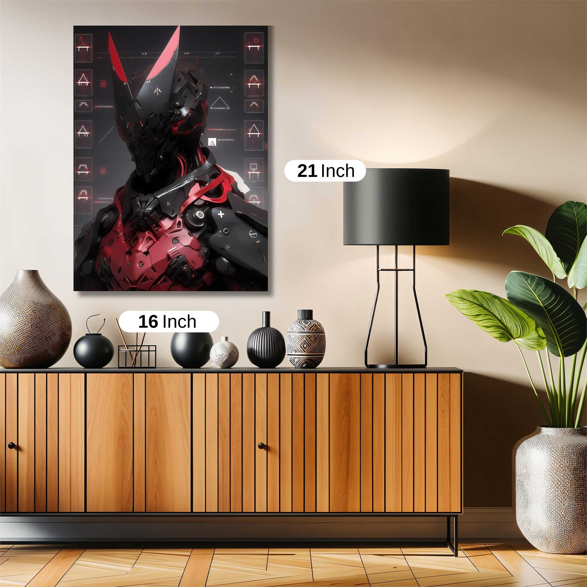 Cyber Enigma Safe Wall Magnetic / M