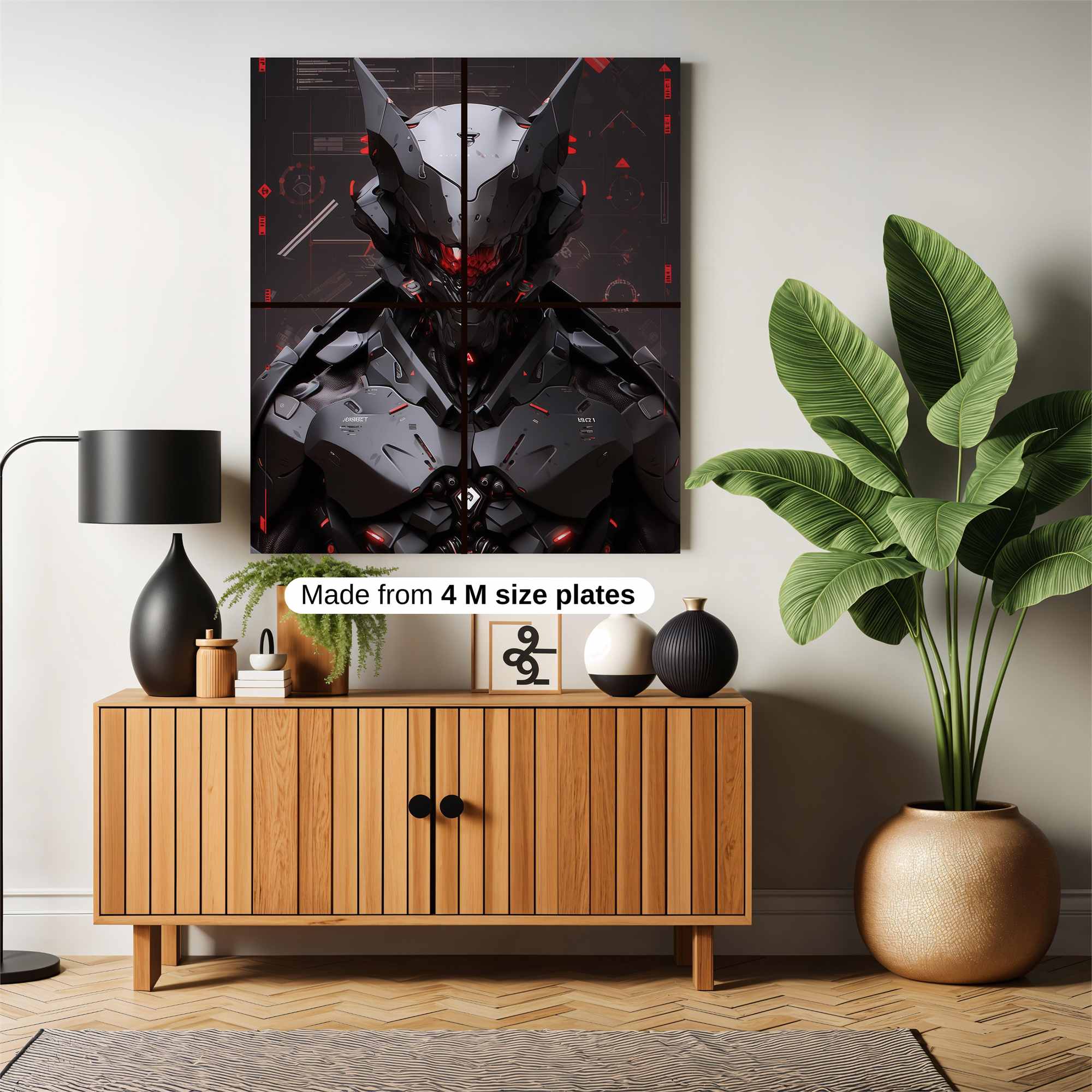 Cyber Menace Safe Wall Magnetic / M