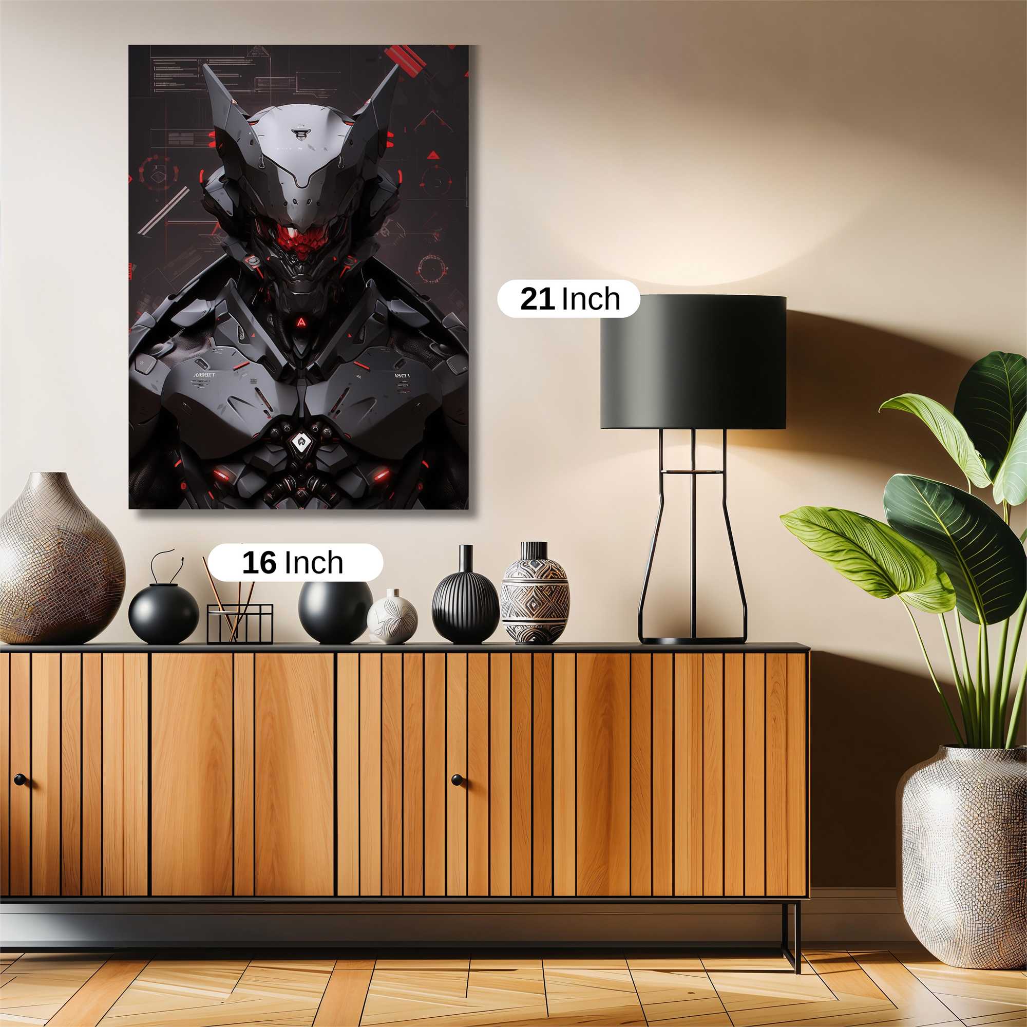 Cyber Menace Safe Wall Magnetic / M