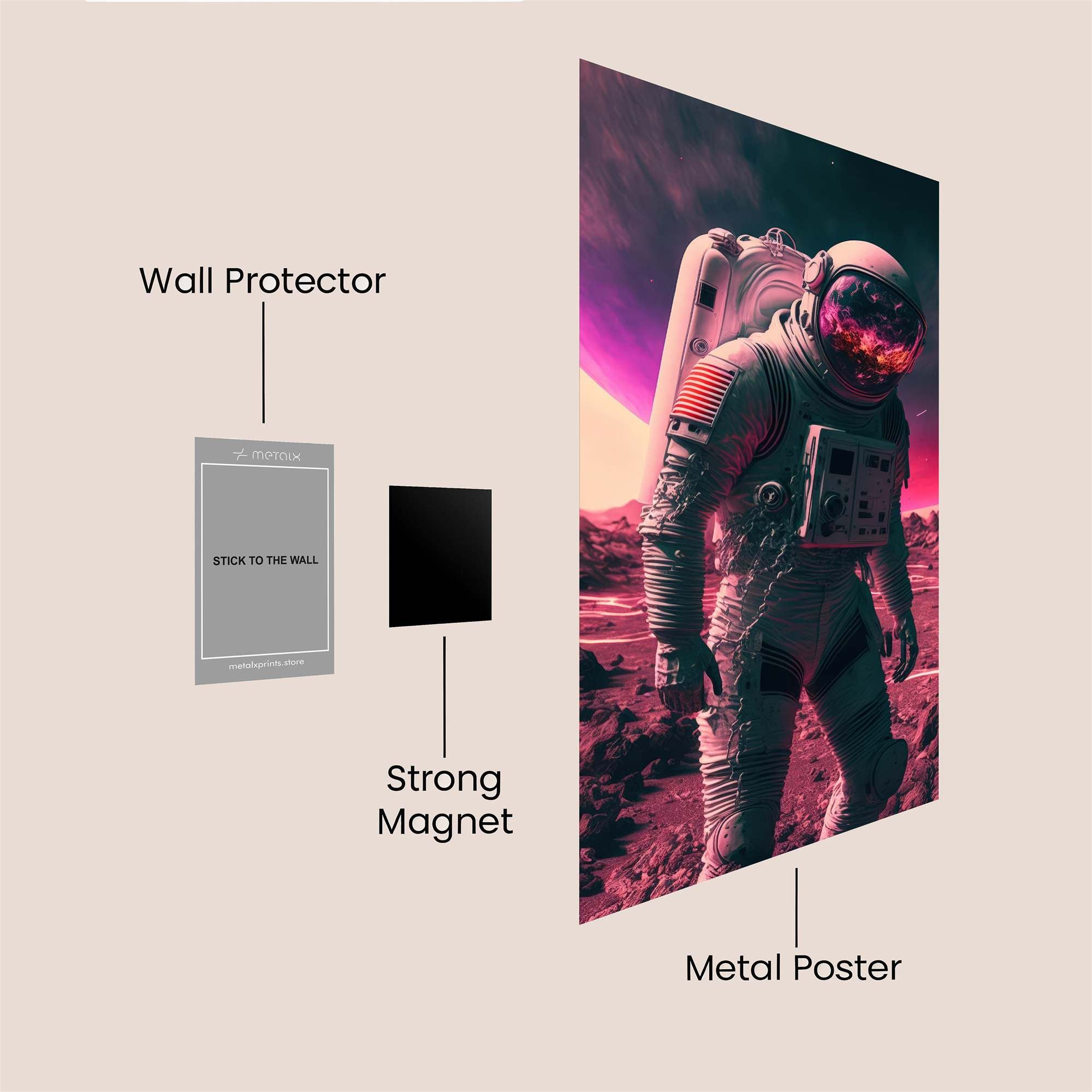 Cosmic Dream Safe Wall Magnetic / M