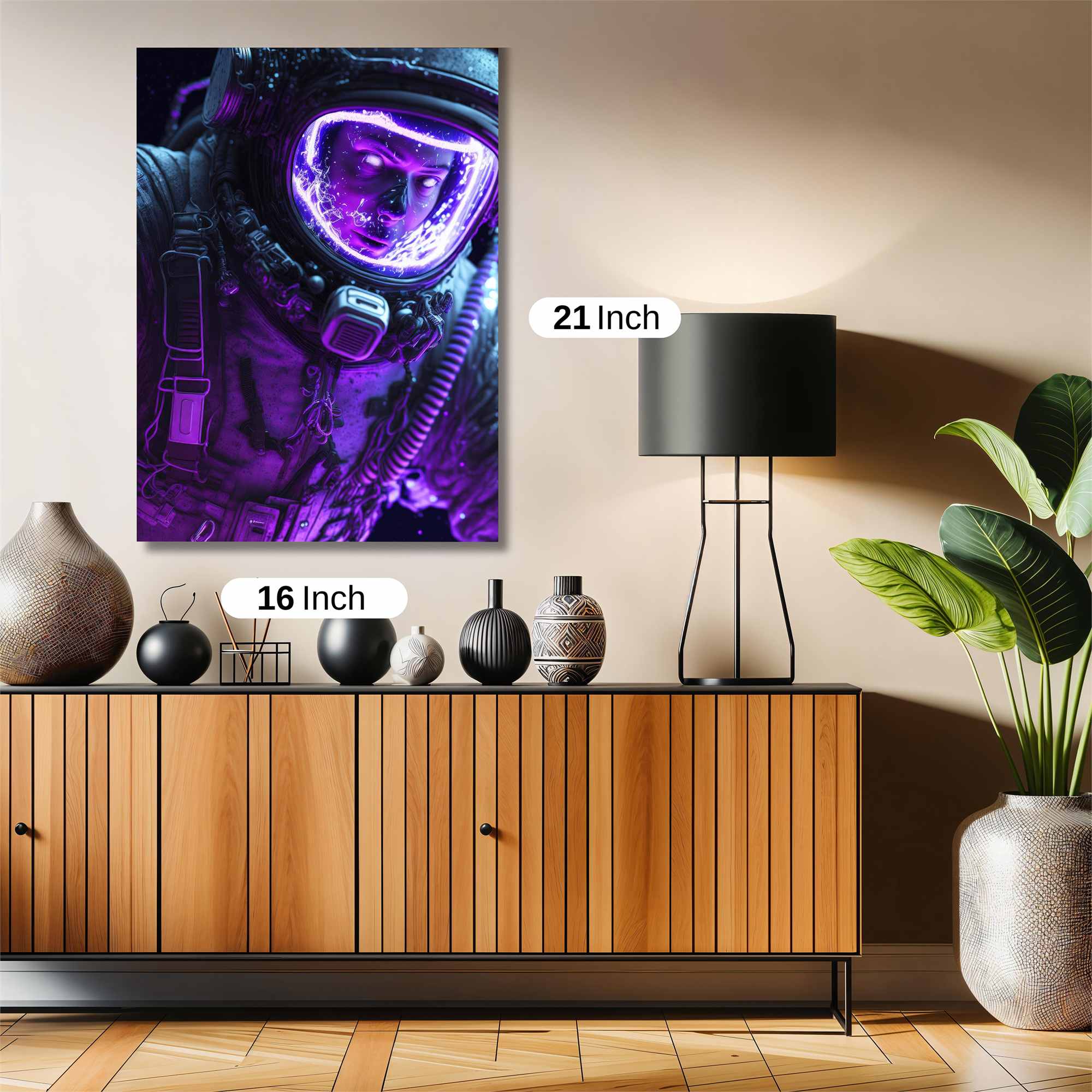 Astronaut Ethereal Safe Wall Magnetic / M