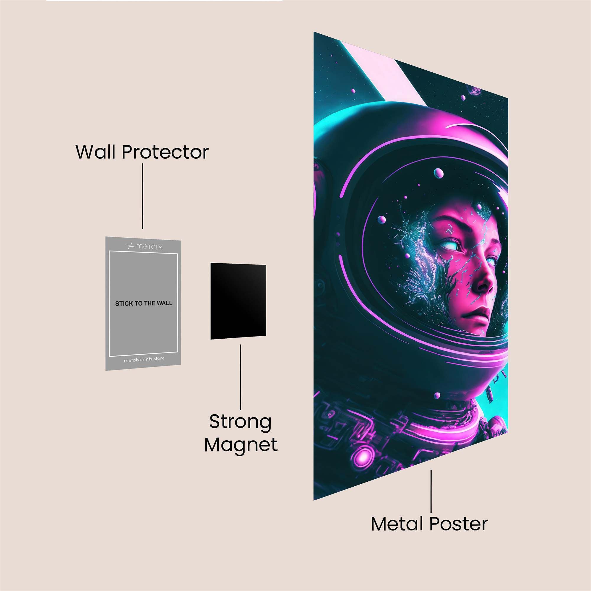 Astral Dream Safe Wall Magnetic / M