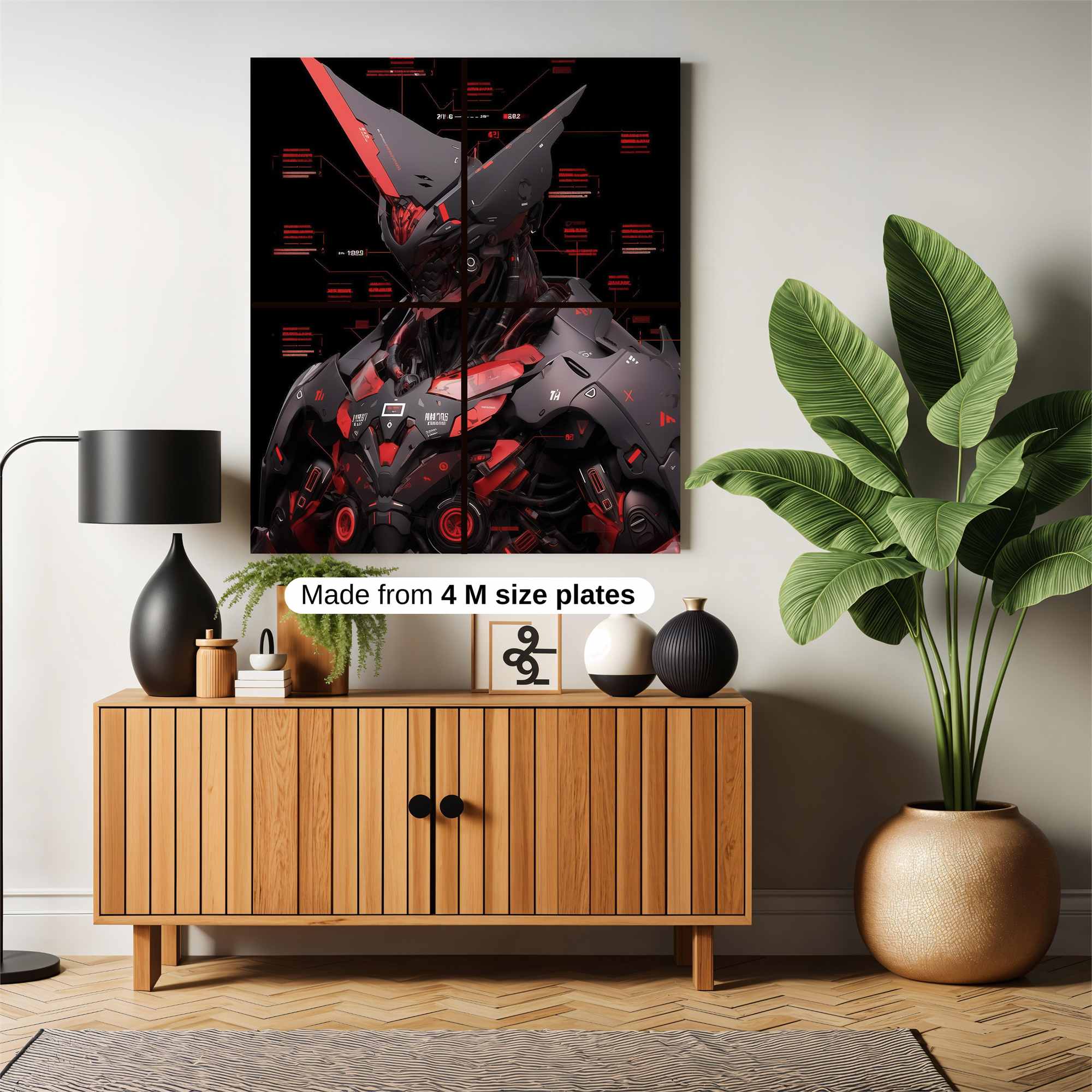 Cyber Fury Safe Wall Magnetic / M