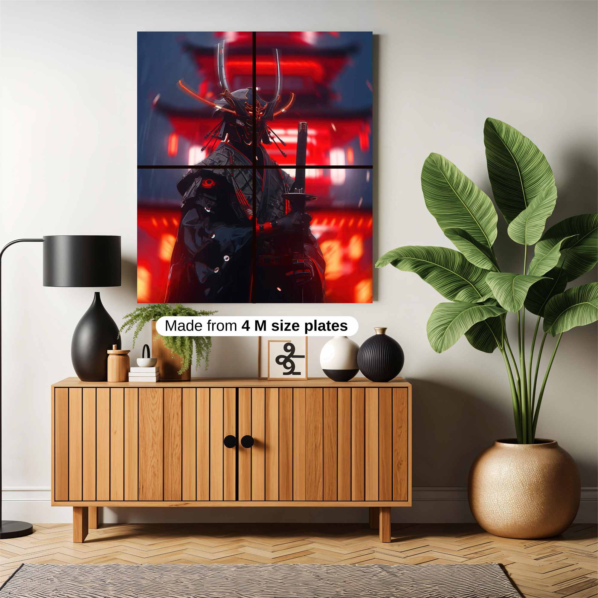Samurai Serenity Safe Wall Magnetic / M