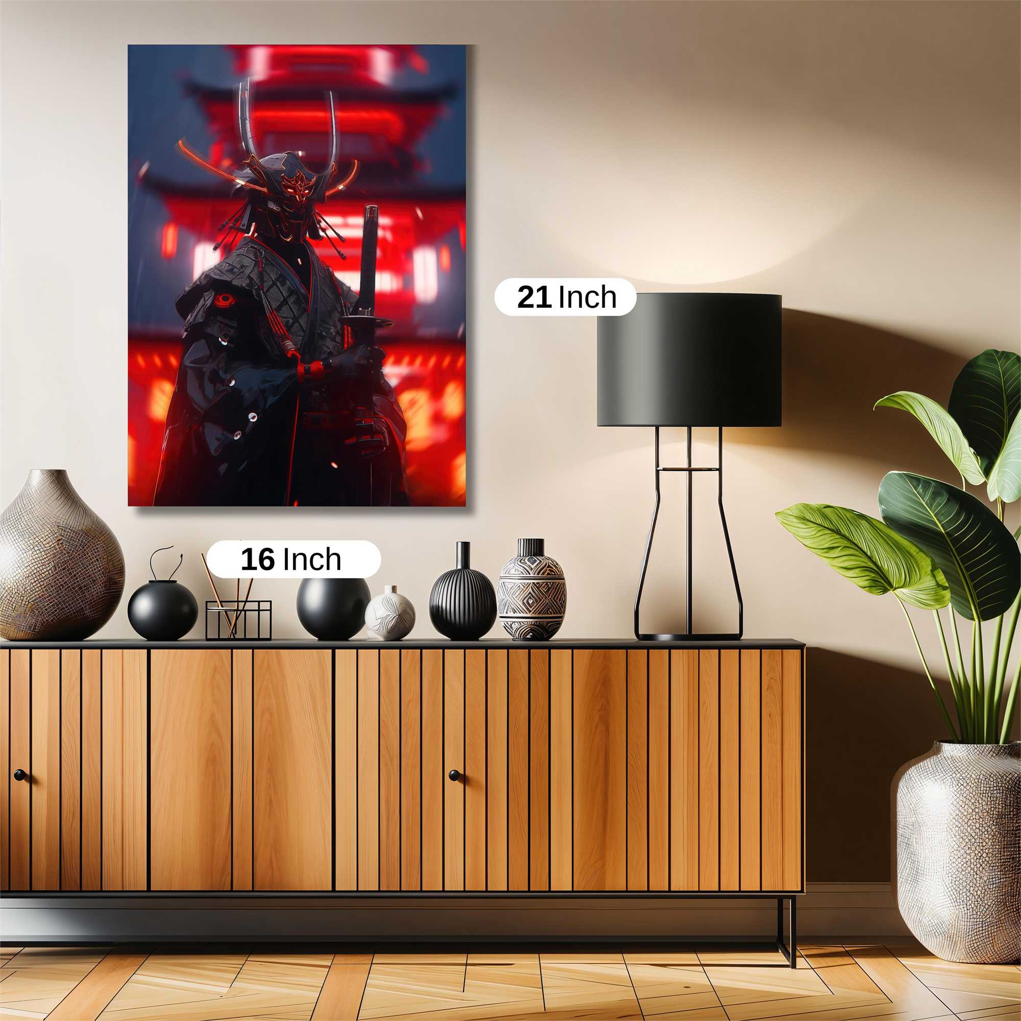 Samurai Serenity Safe Wall Magnetic / M