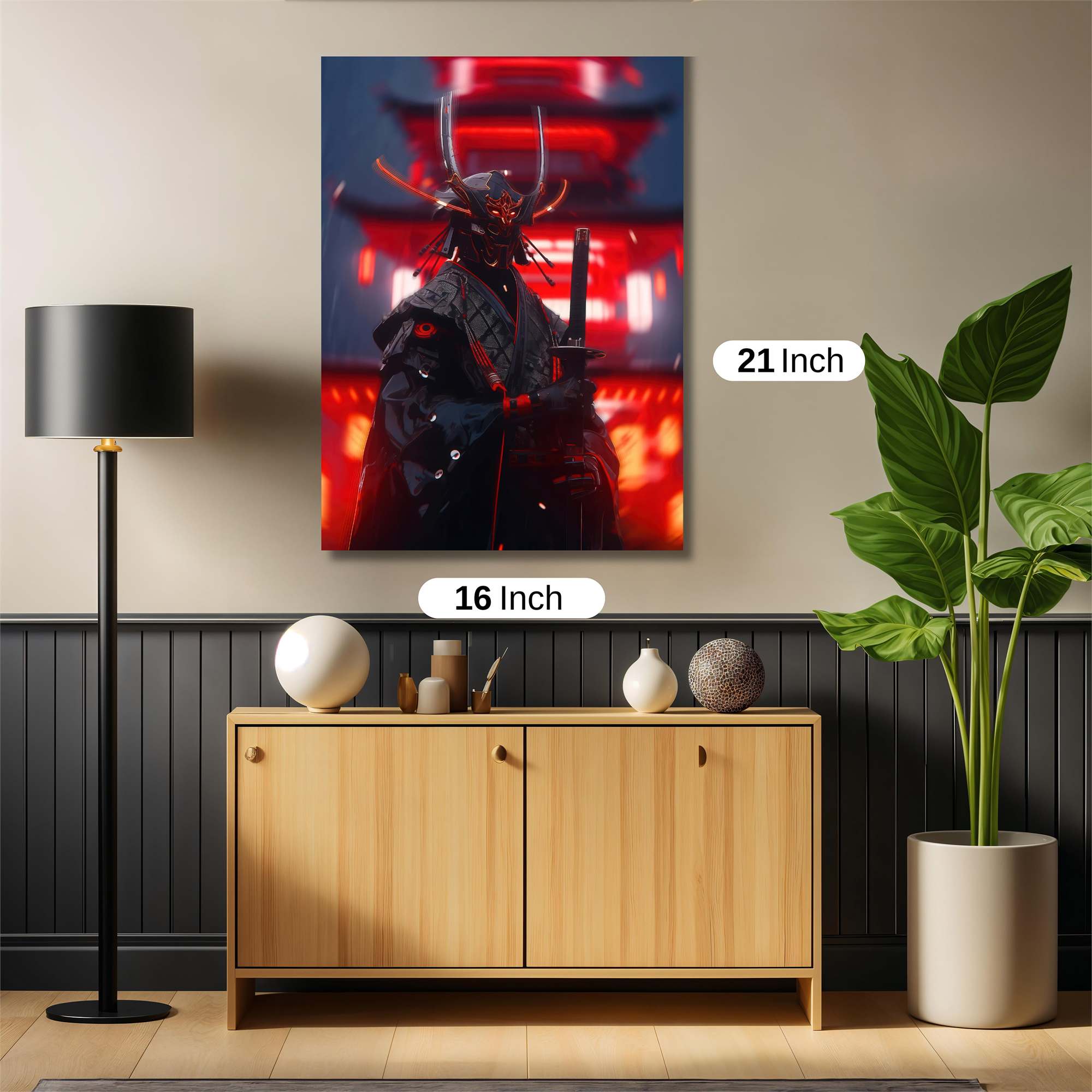 Samurai Serenity Safe Wall Magnetic / M