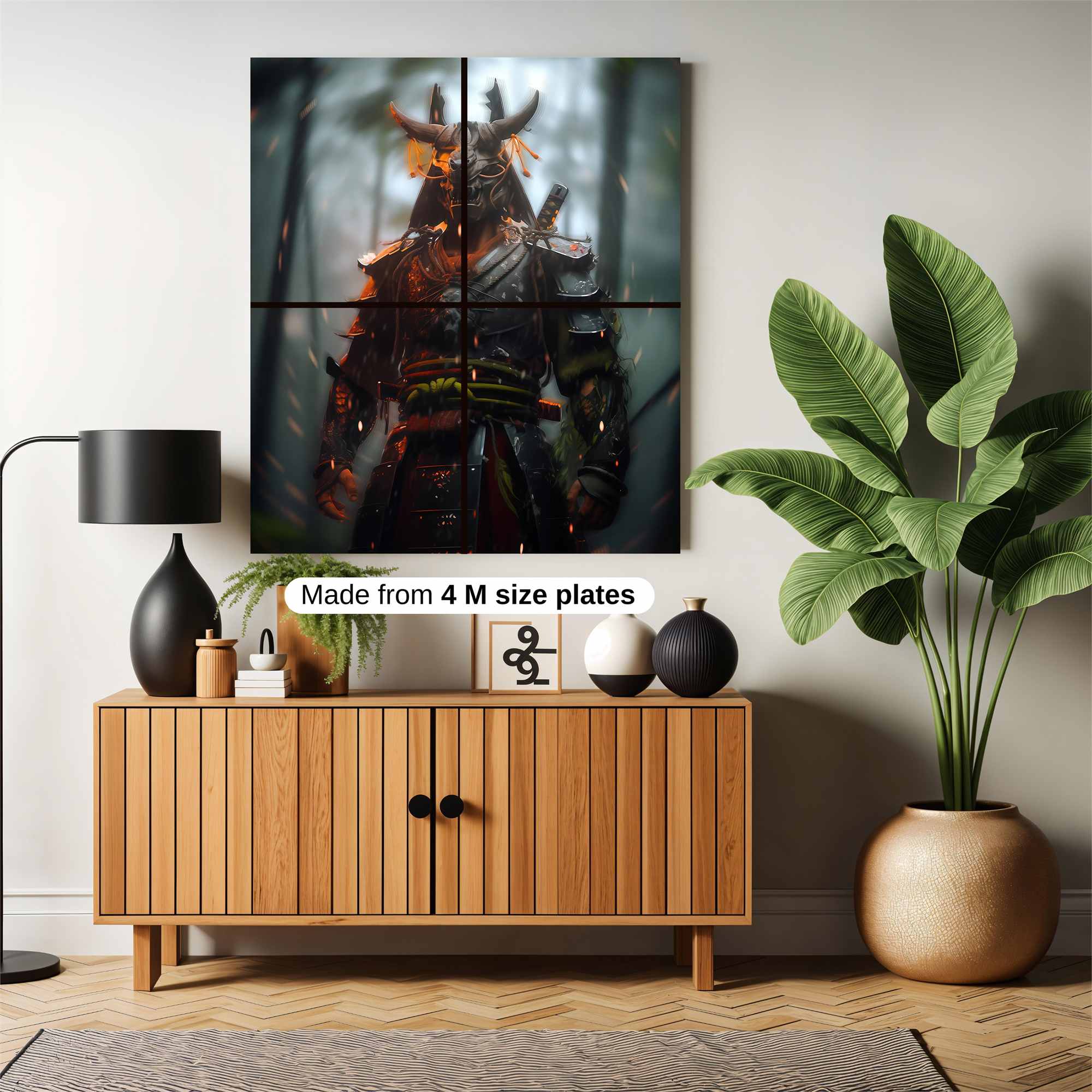 Oni Warrior Safe Wall Magnetic / M