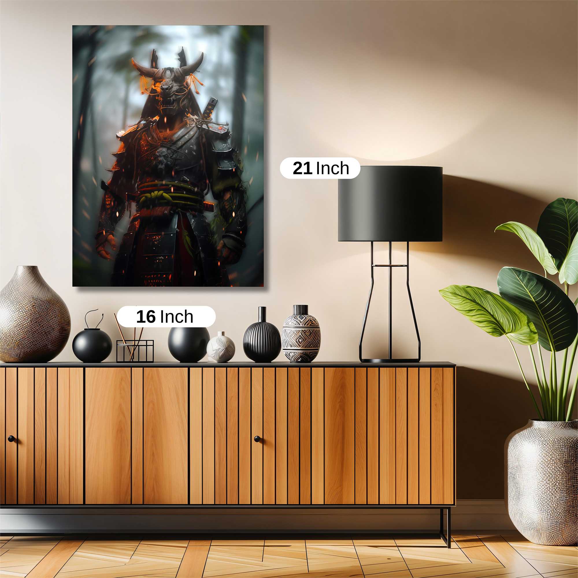 Oni Warrior Safe Wall Magnetic / M