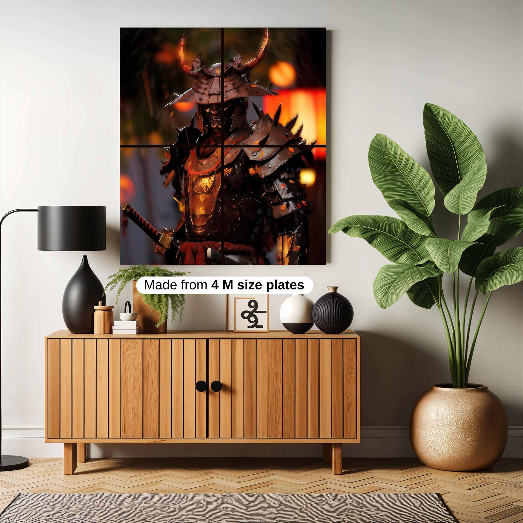 Samurai Inferno Safe Wall Magnetic / M