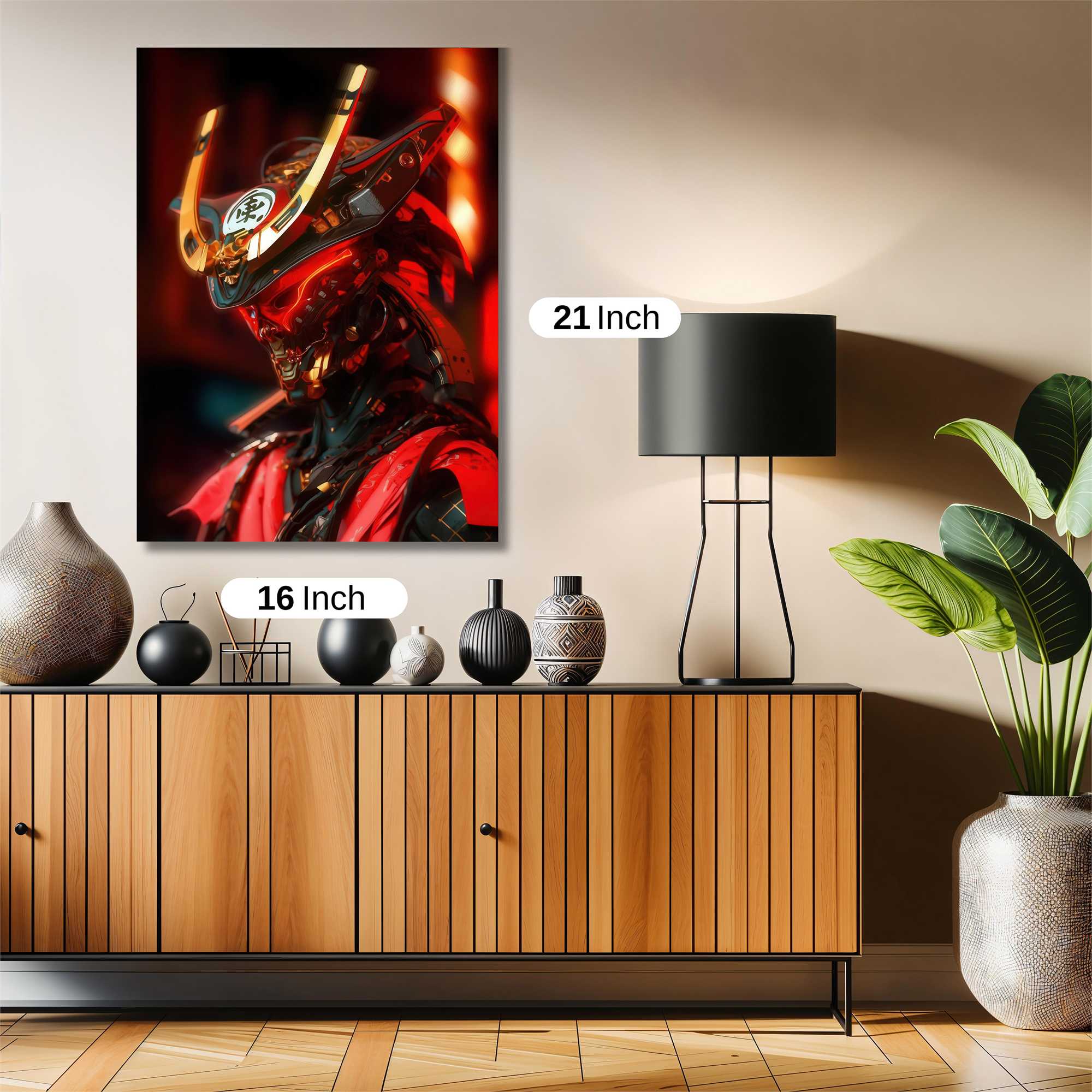 Samurai Fury Safe Wall Magnetic / M