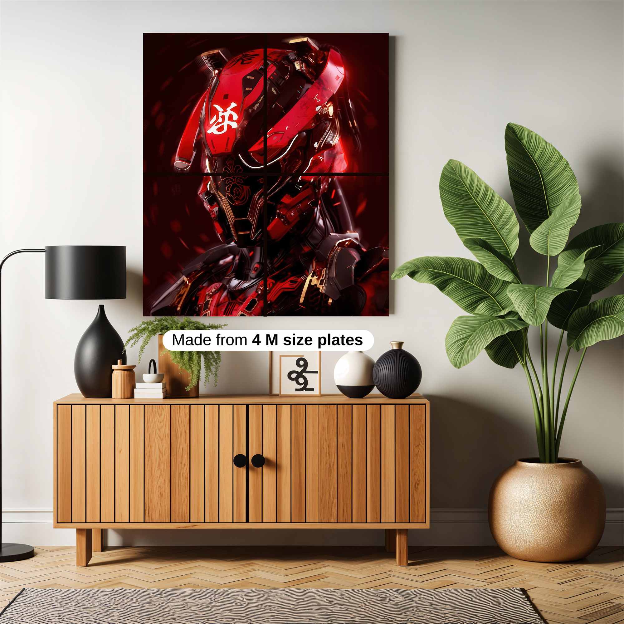 Samurai Fury Safe Wall Magnetic / M