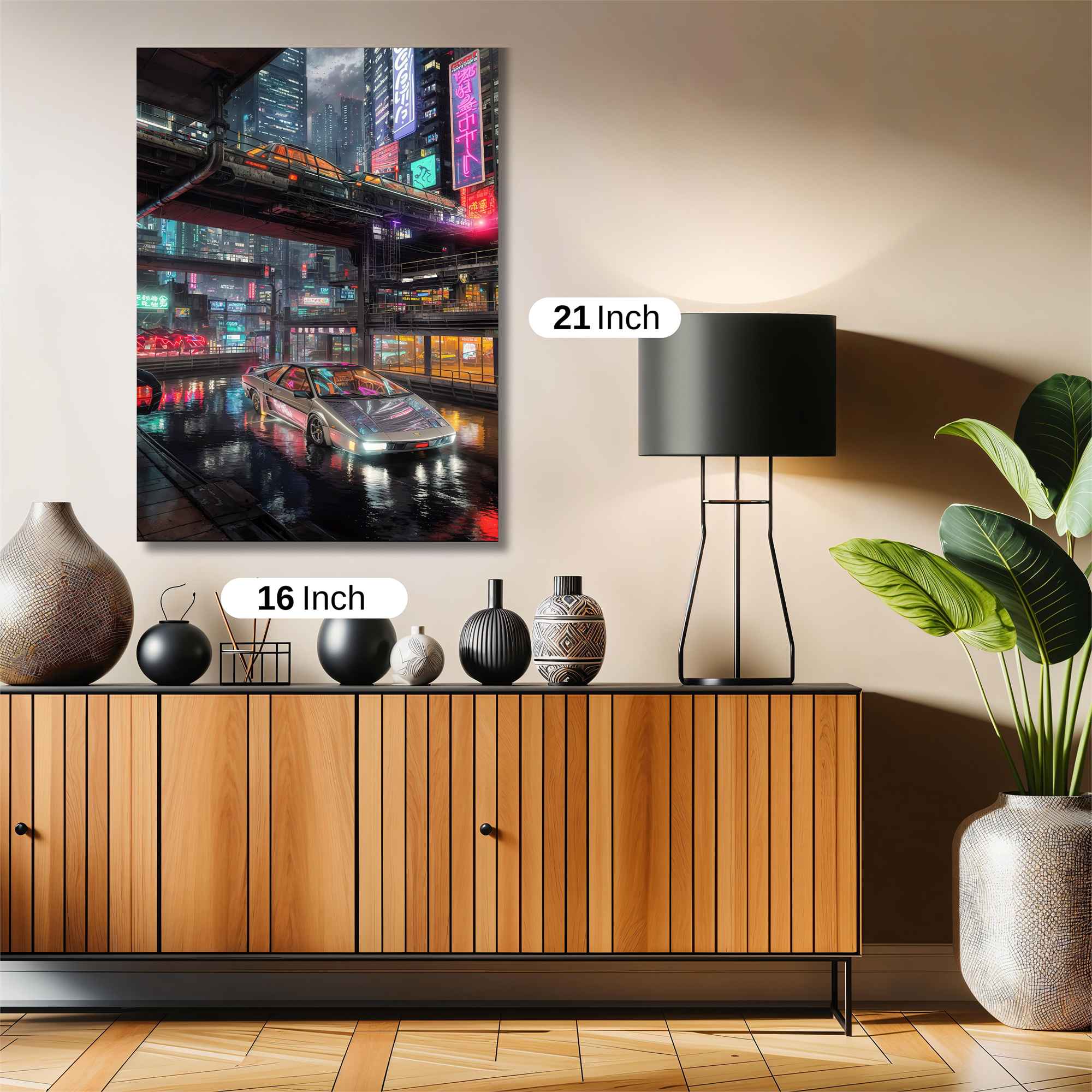 NeonPulse Safe Wall Magnetic / M