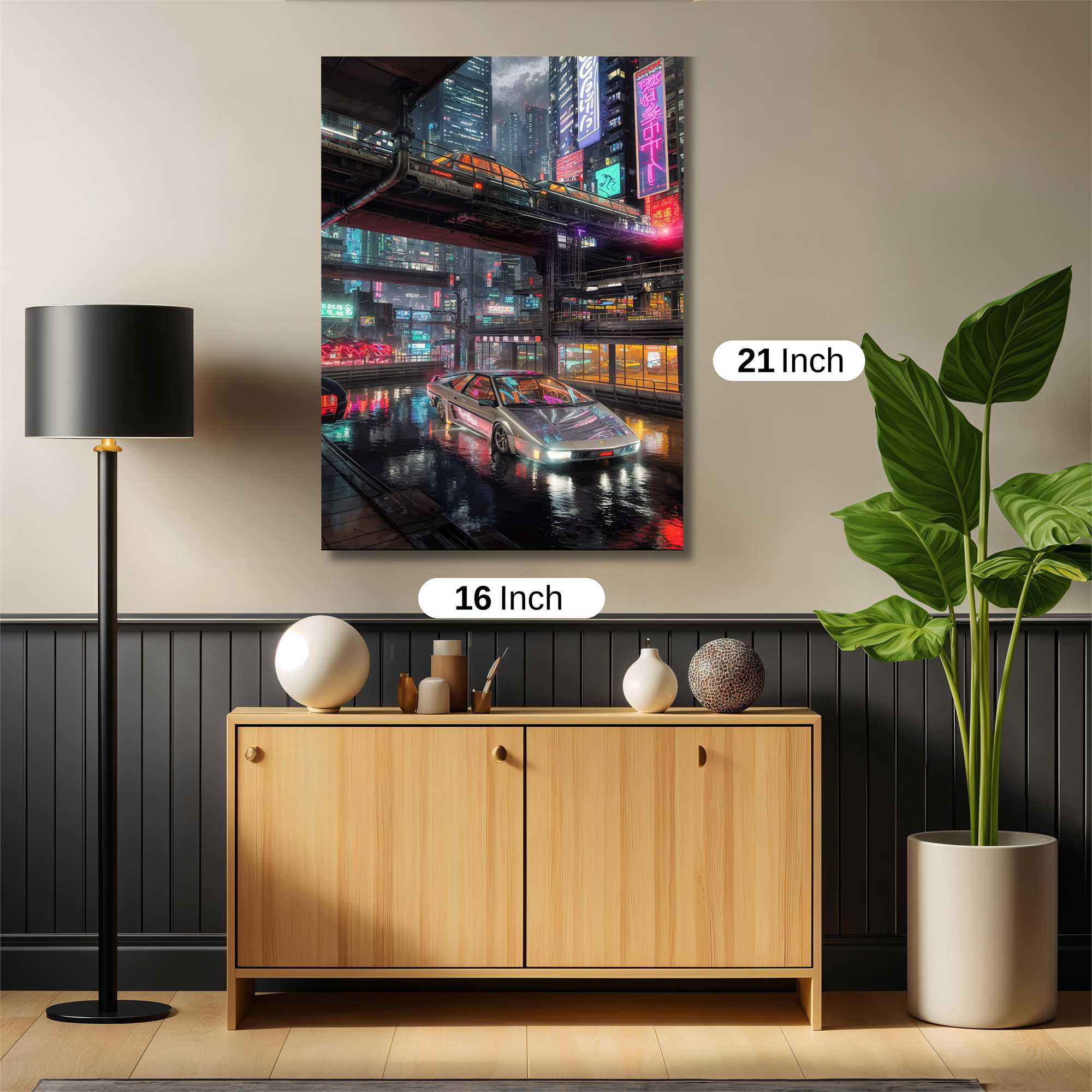 NeonPulse Safe Wall Magnetic / M