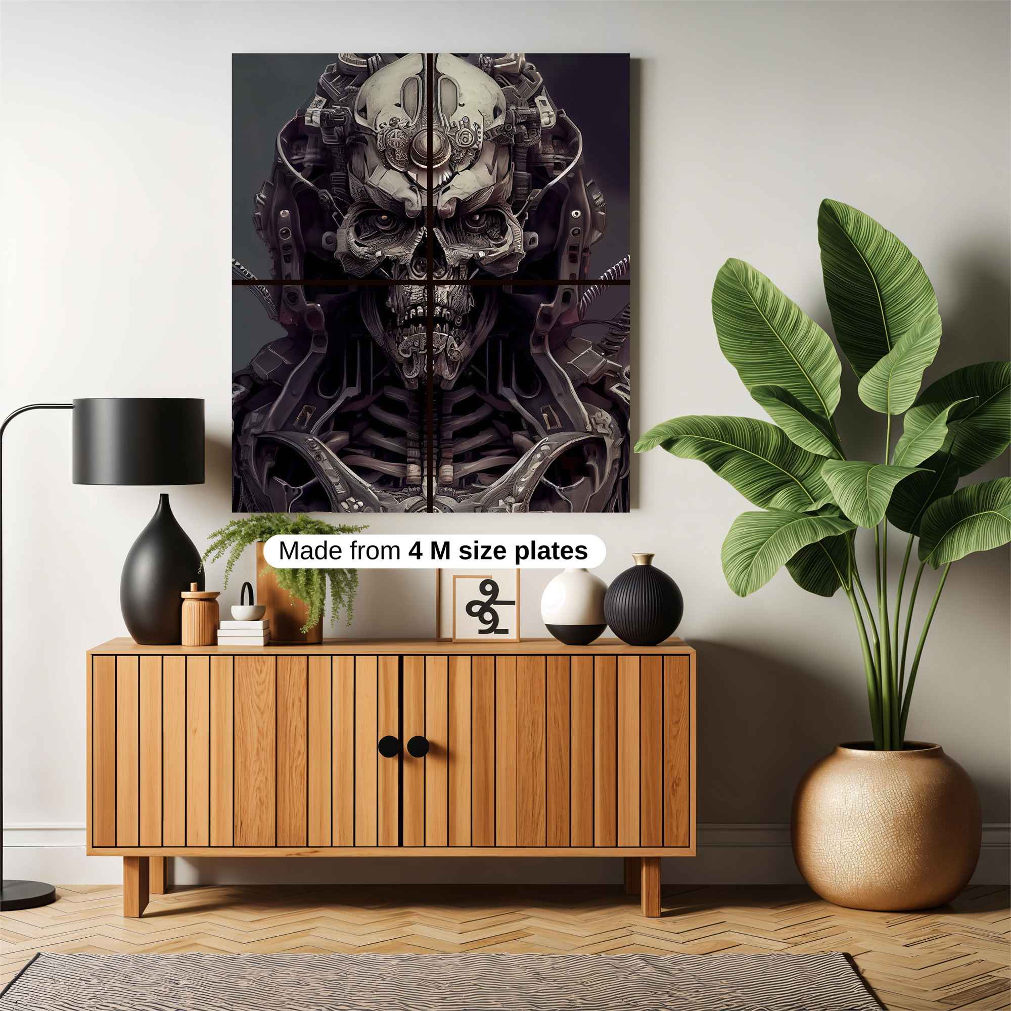 Necro Samurai Safe Wall Magnetic / M