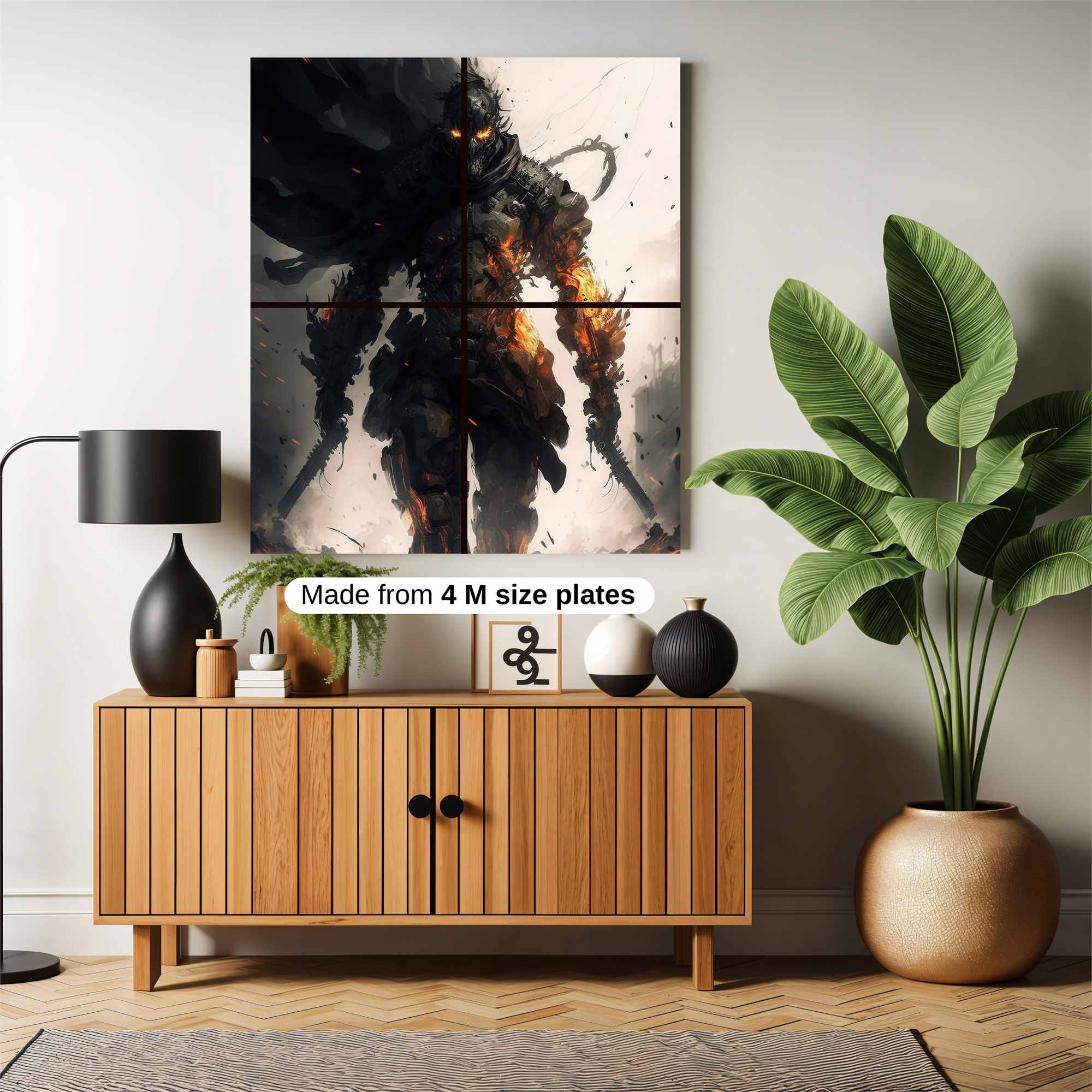 Shadow Inferno Safe Wall Magnetic / M