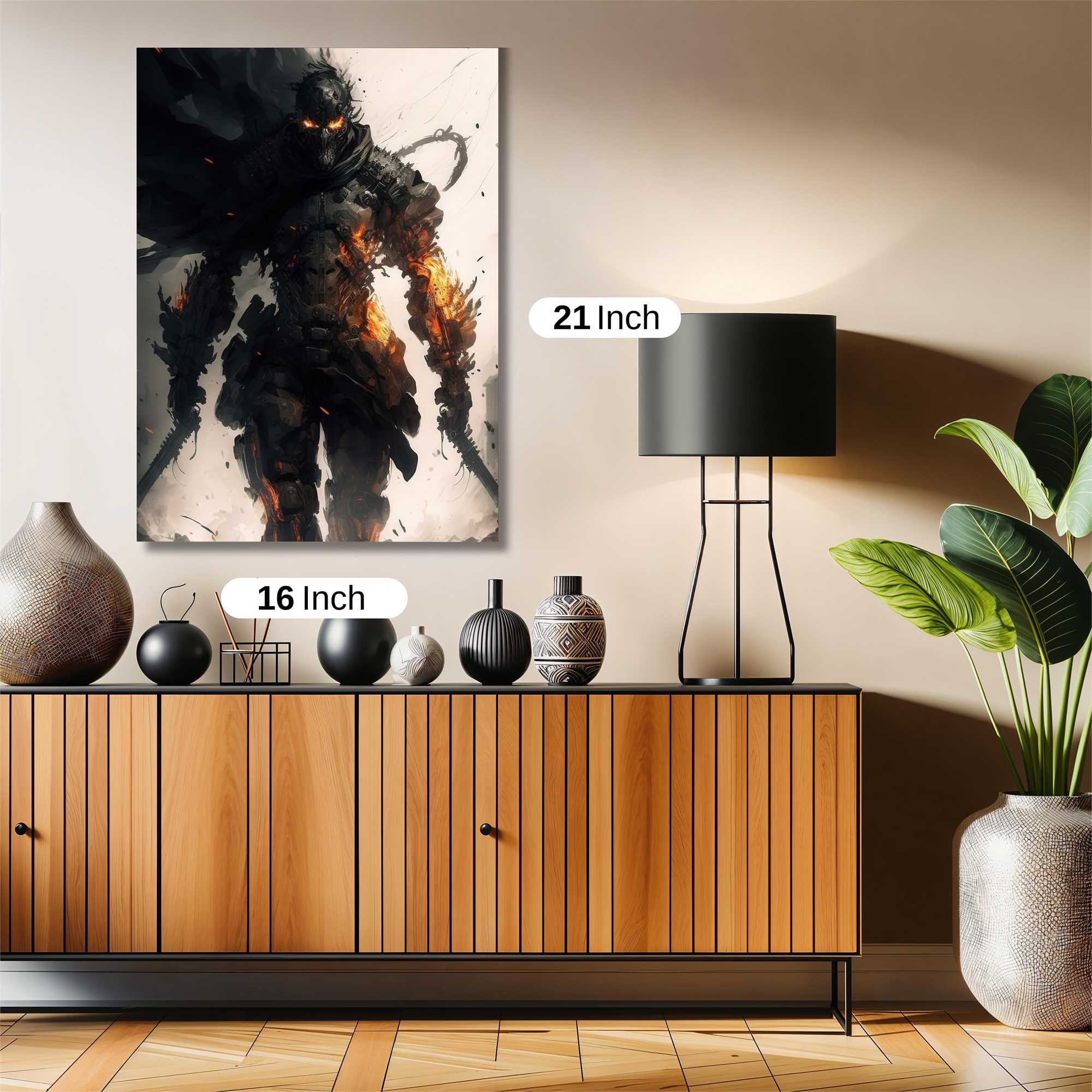 Shadow Inferno Safe Wall Magnetic / M