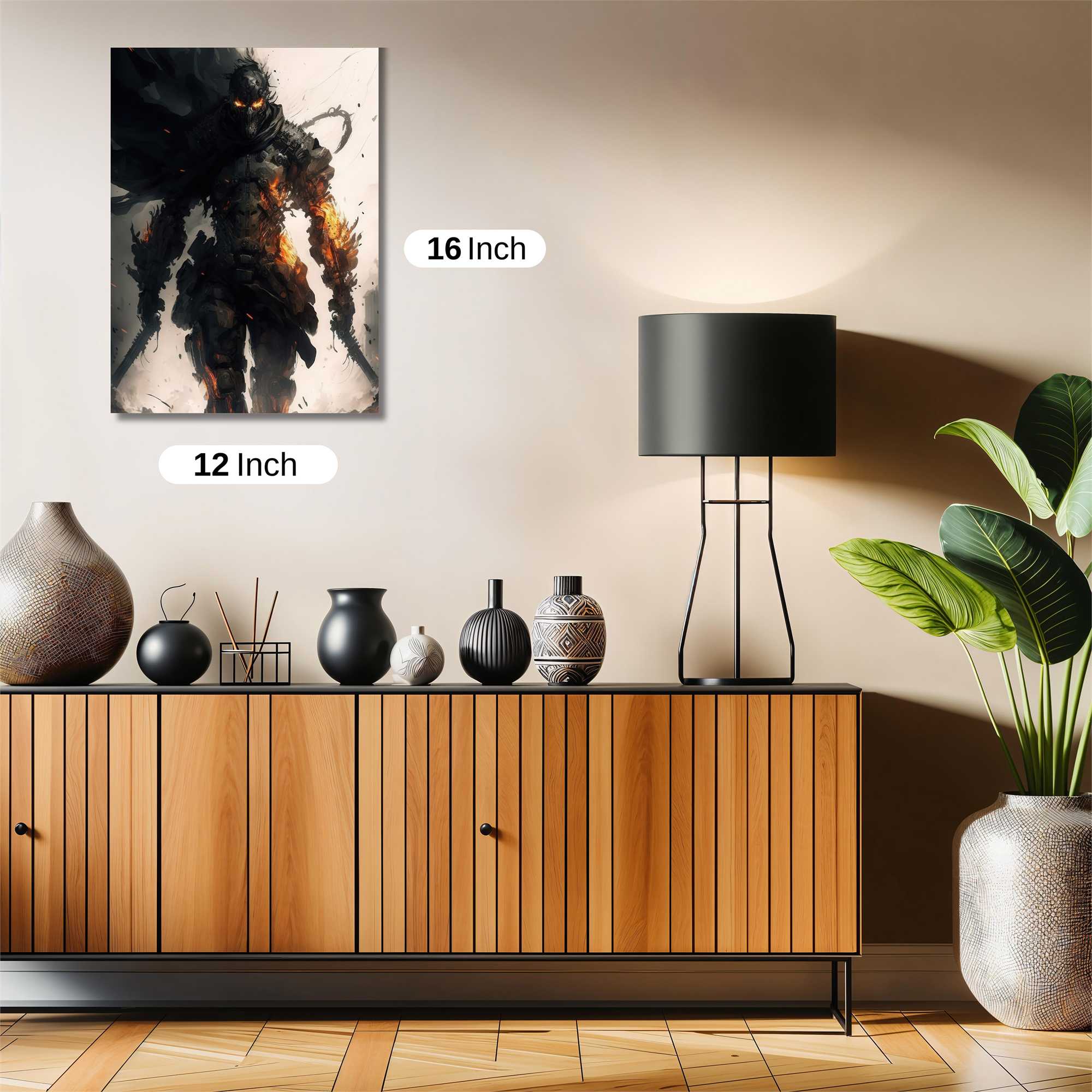Shadow Inferno Safe Wall Magnetic / M