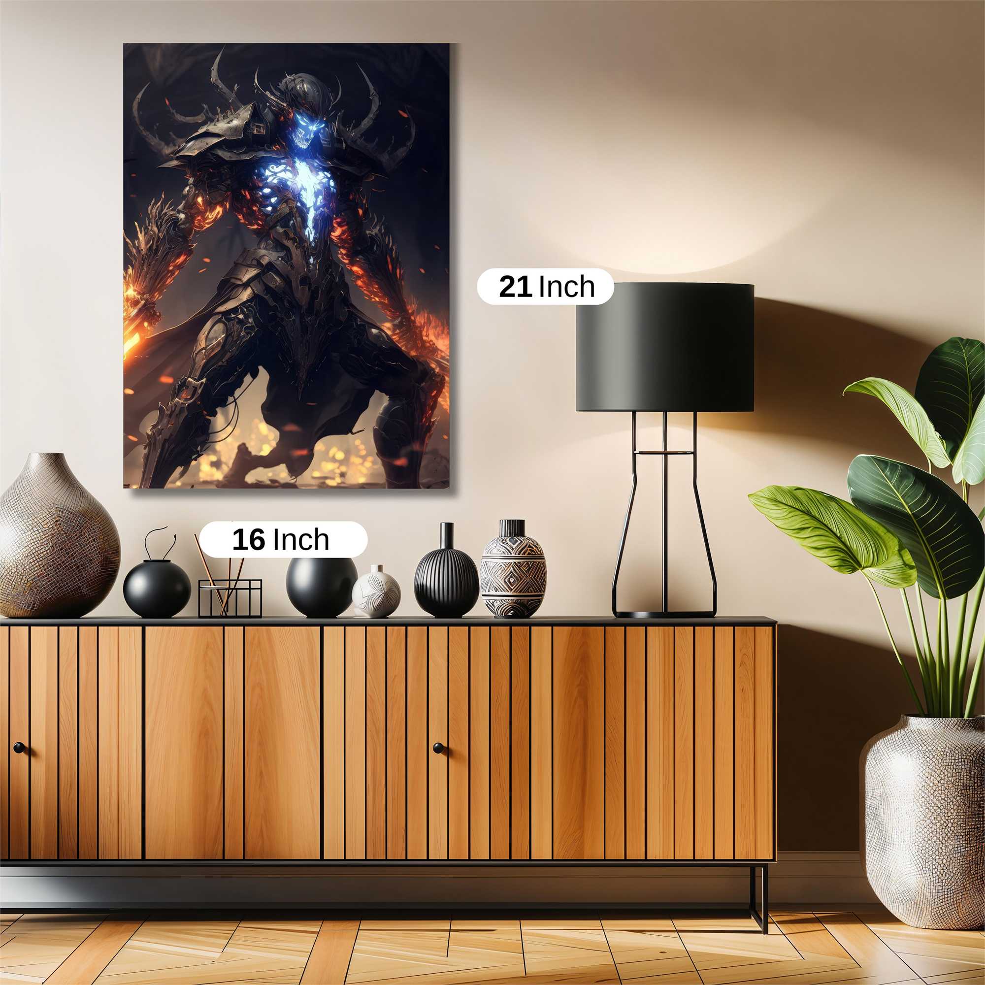 Demon Rage Safe Wall Magnetic / M