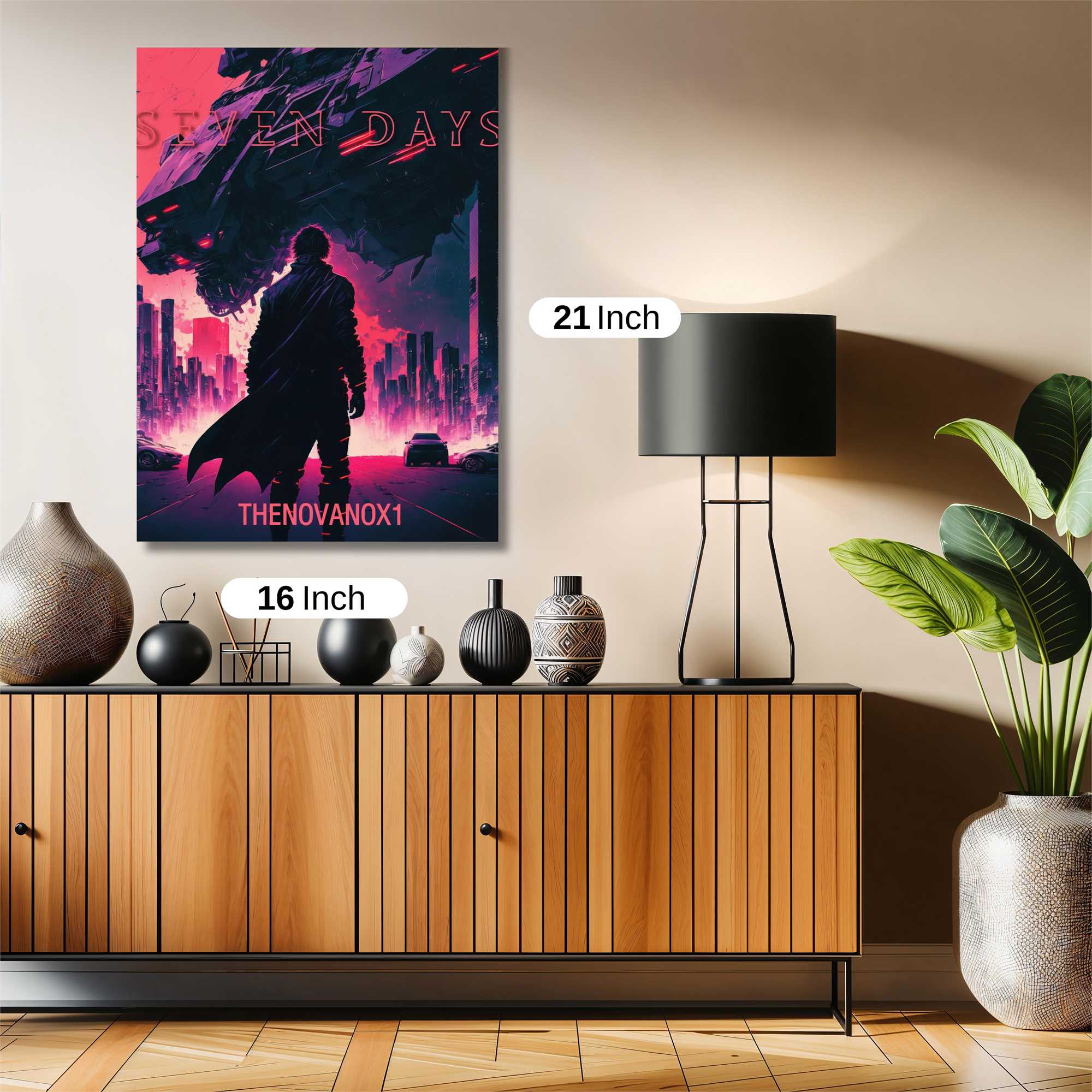 Cyber Dawn Safe Wall Magnetic / M