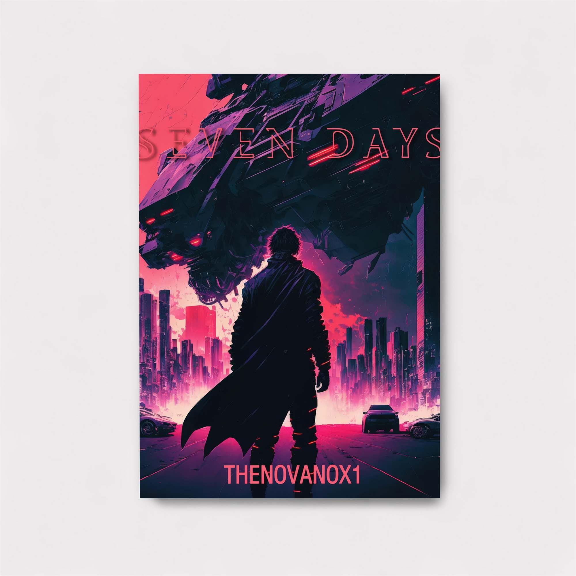 Cyber Dawn Safe Wall Magnetic / M
