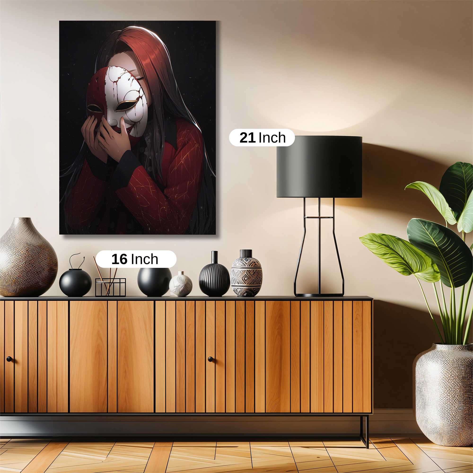 Masquerade Melancholy Safe Wall Magnetic / M