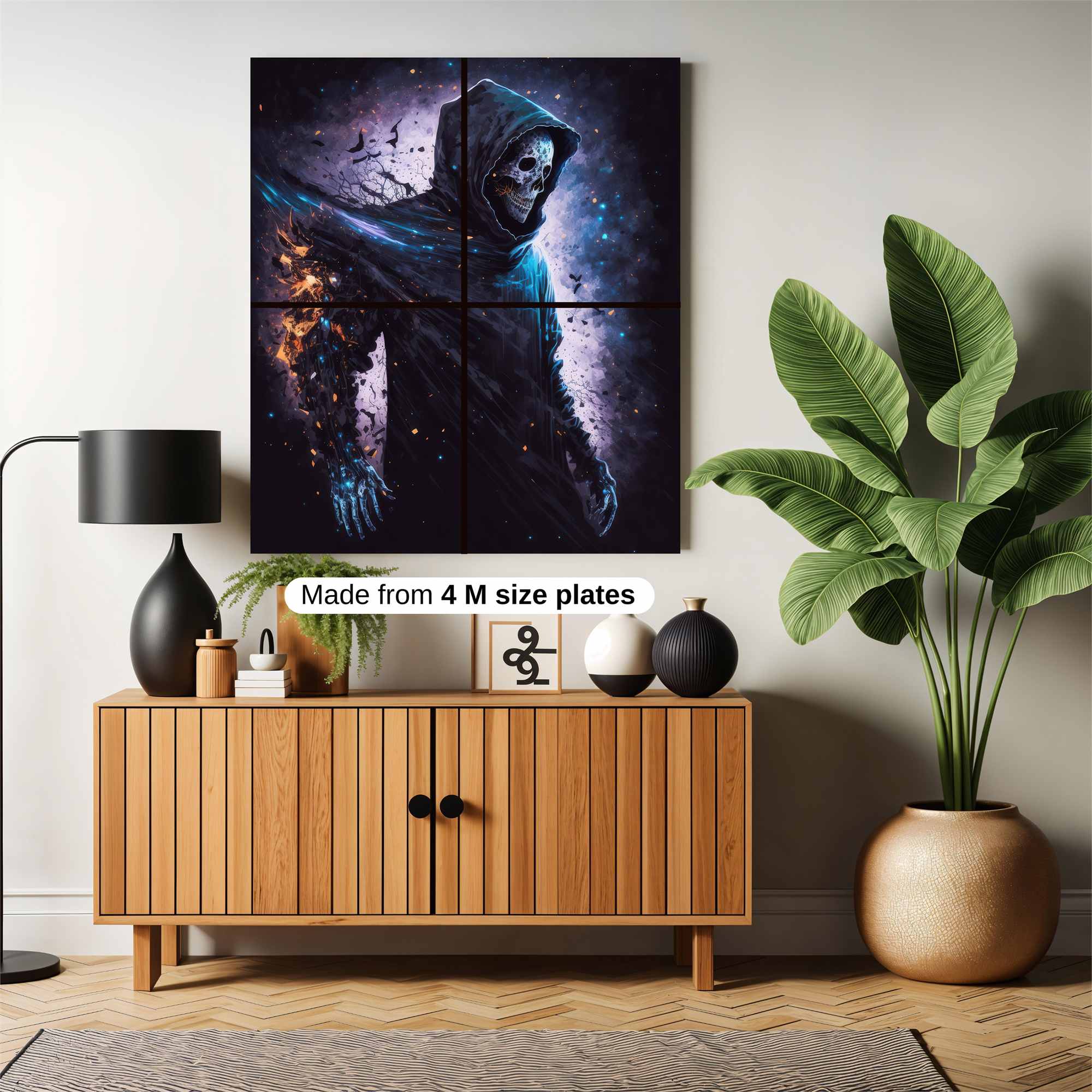 Grim Eruption Safe Wall Magnetic / M