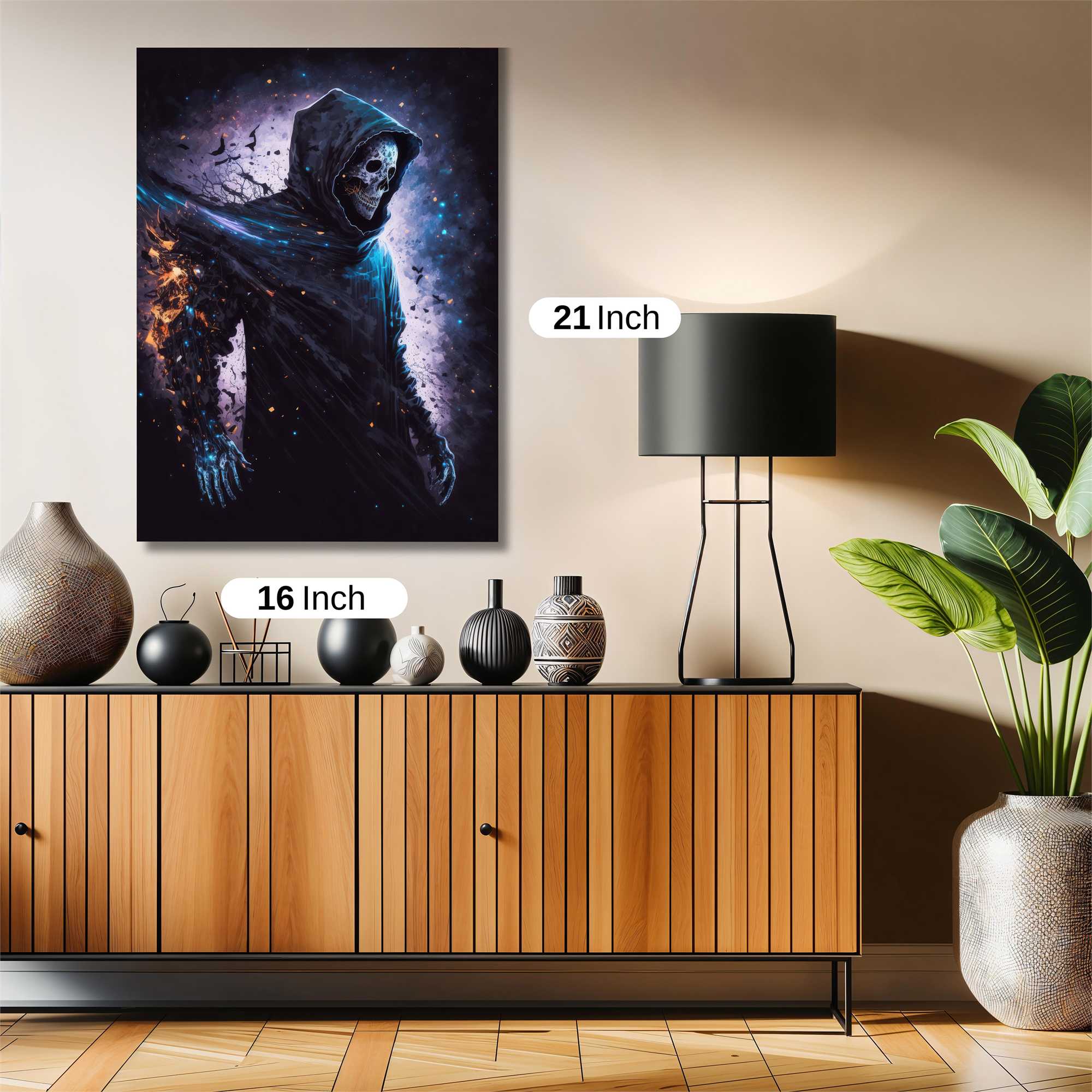 Grim Eruption Safe Wall Magnetic / M