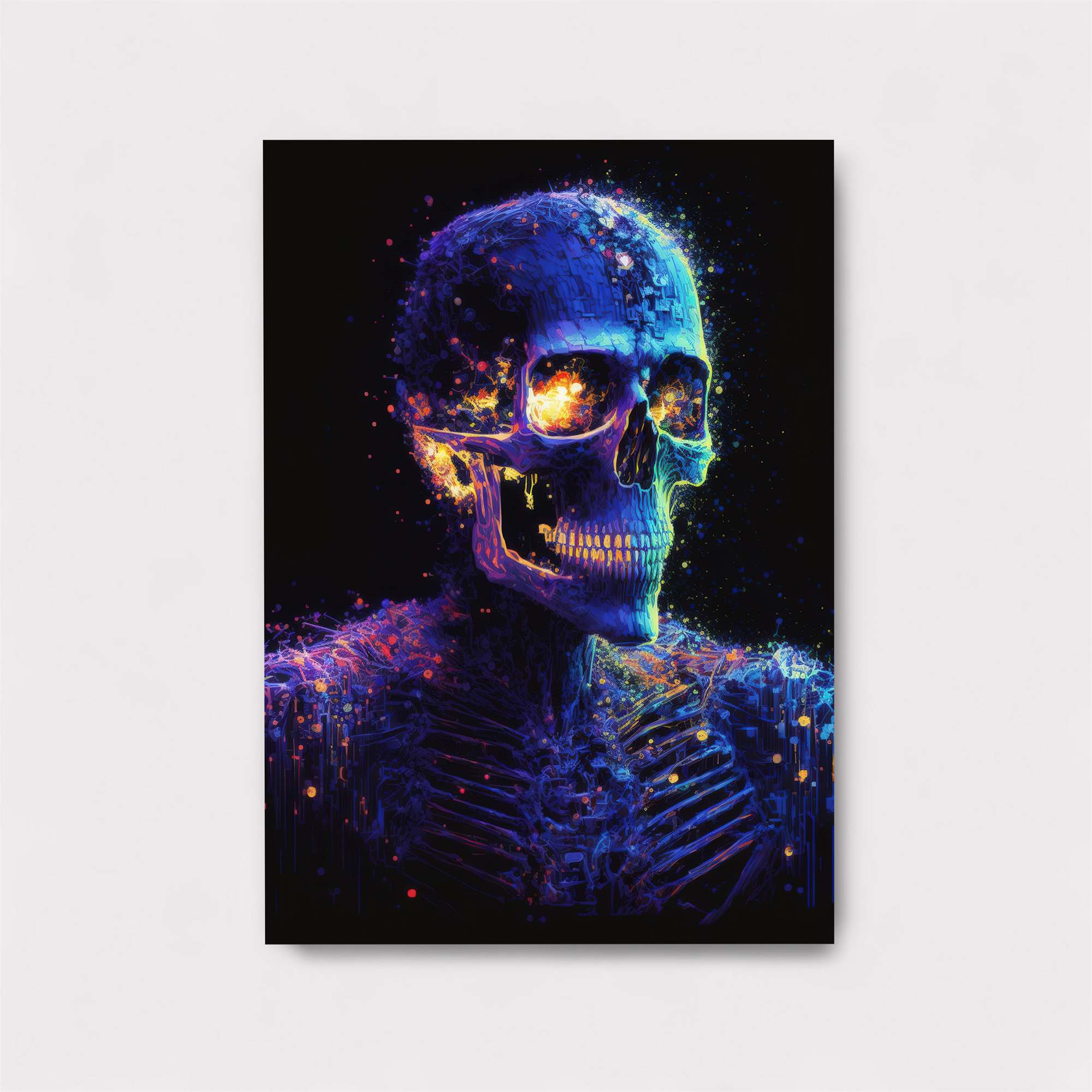 Skull Radiance Safe Wall Magnetic / M