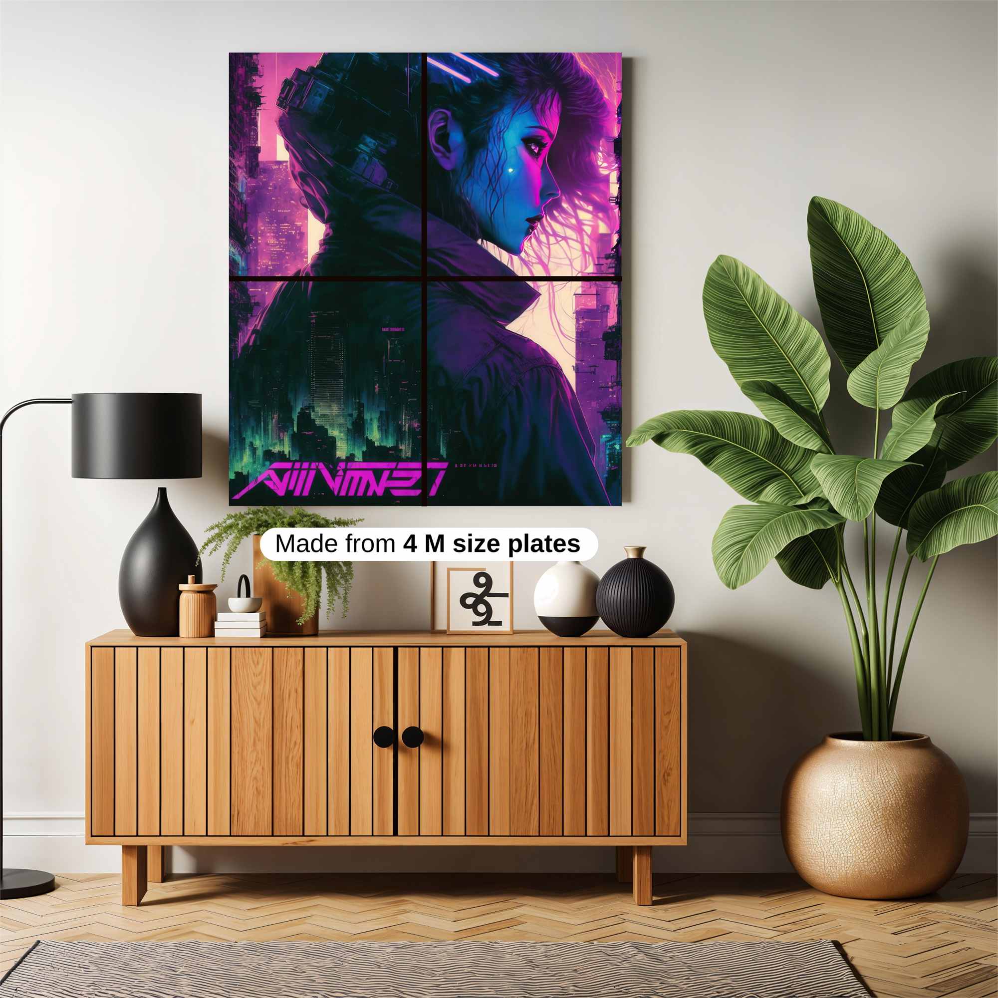 Neon Enigma Safe Wall Magnetic / M