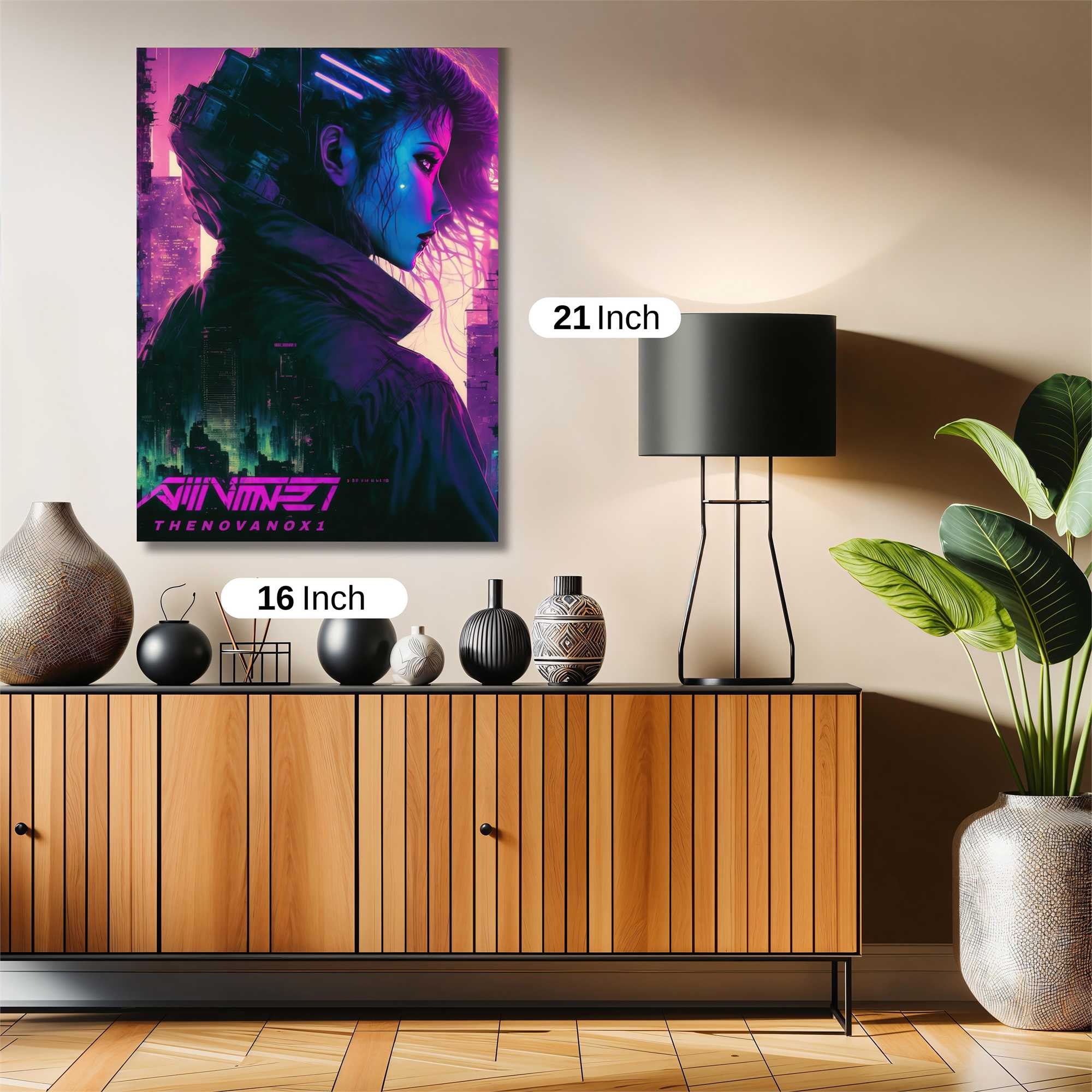 Neon Enigma Safe Wall Magnetic / M