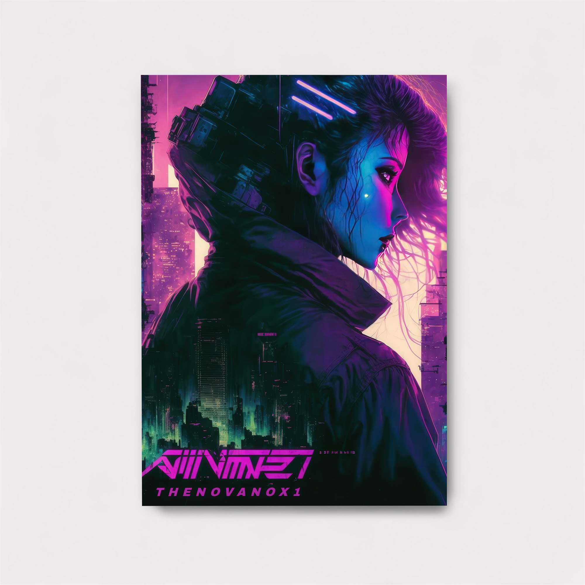 Neon Enigma Safe Wall Magnetic / M