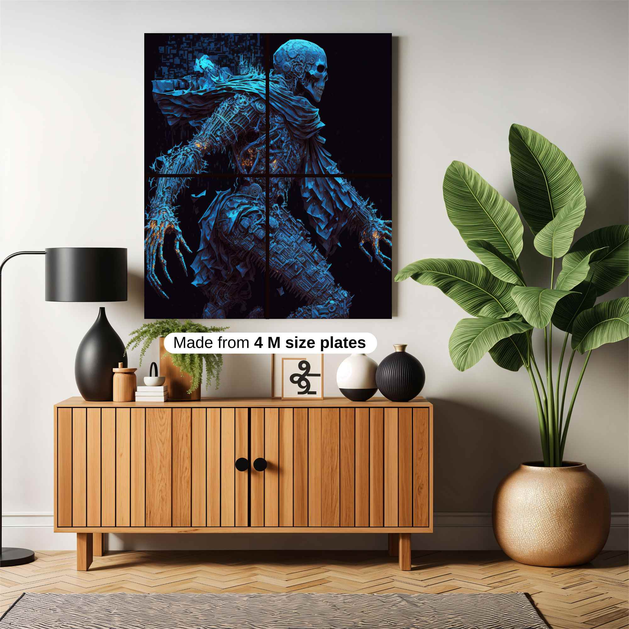 Skeleton Serenity Safe Wall Magnetic / M