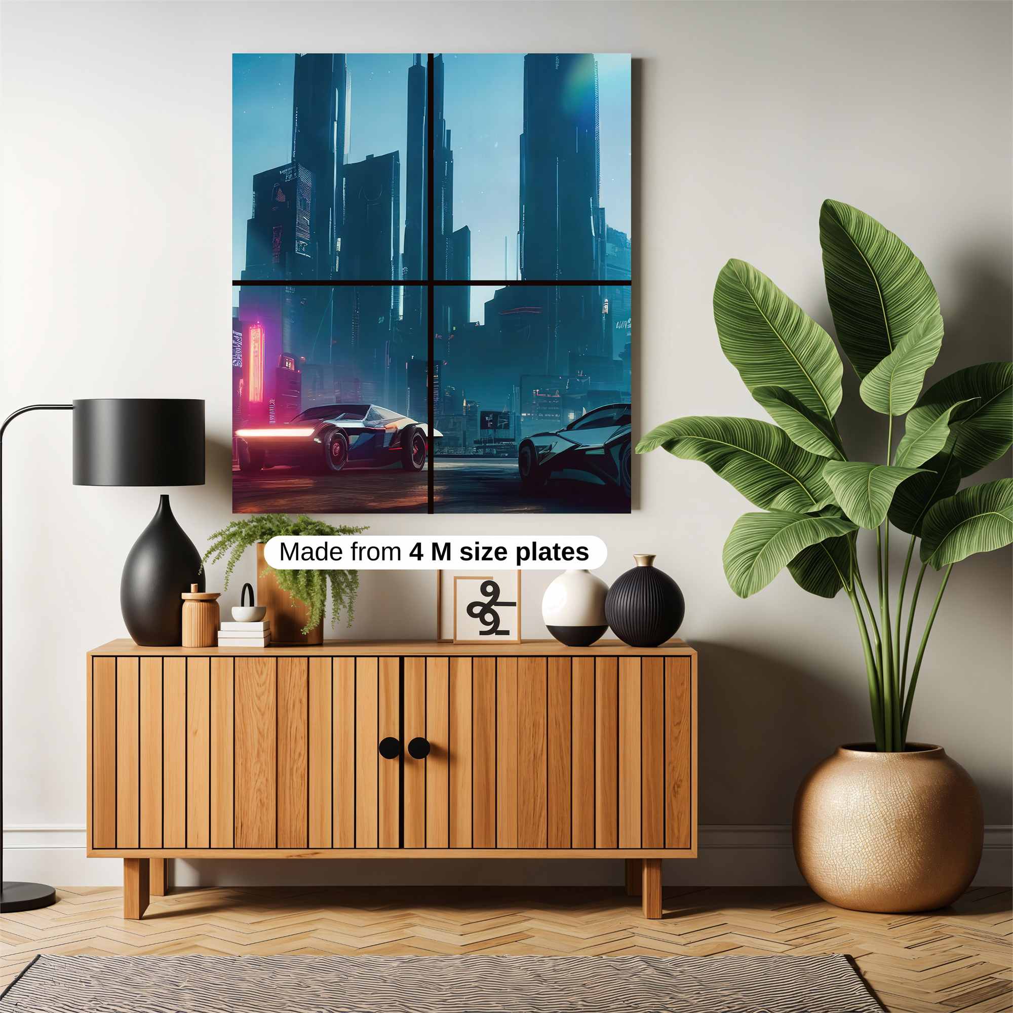 Sunlit Serenity Safe Wall Magnetic / M