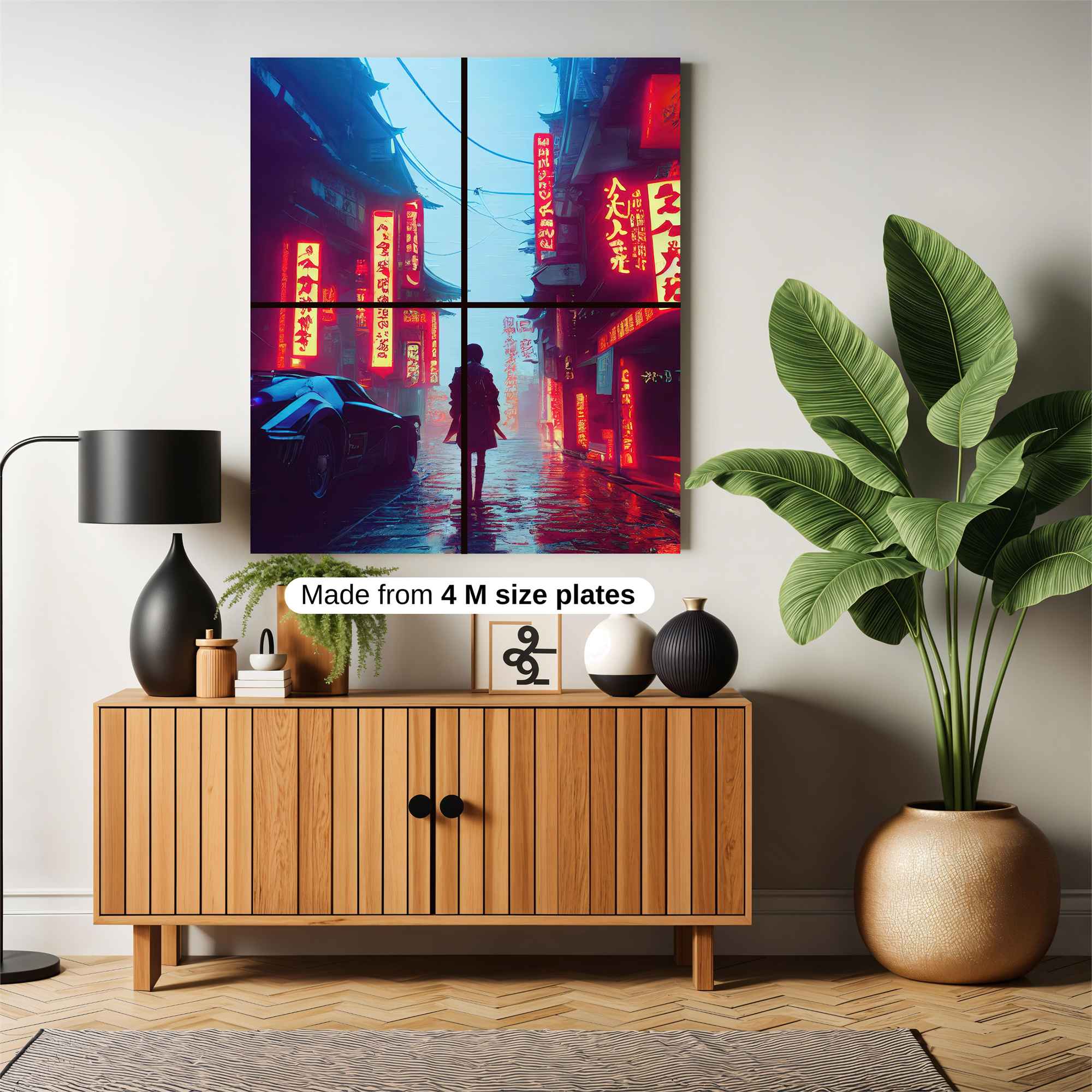 Neon Solitude Safe Wall Magnetic / M