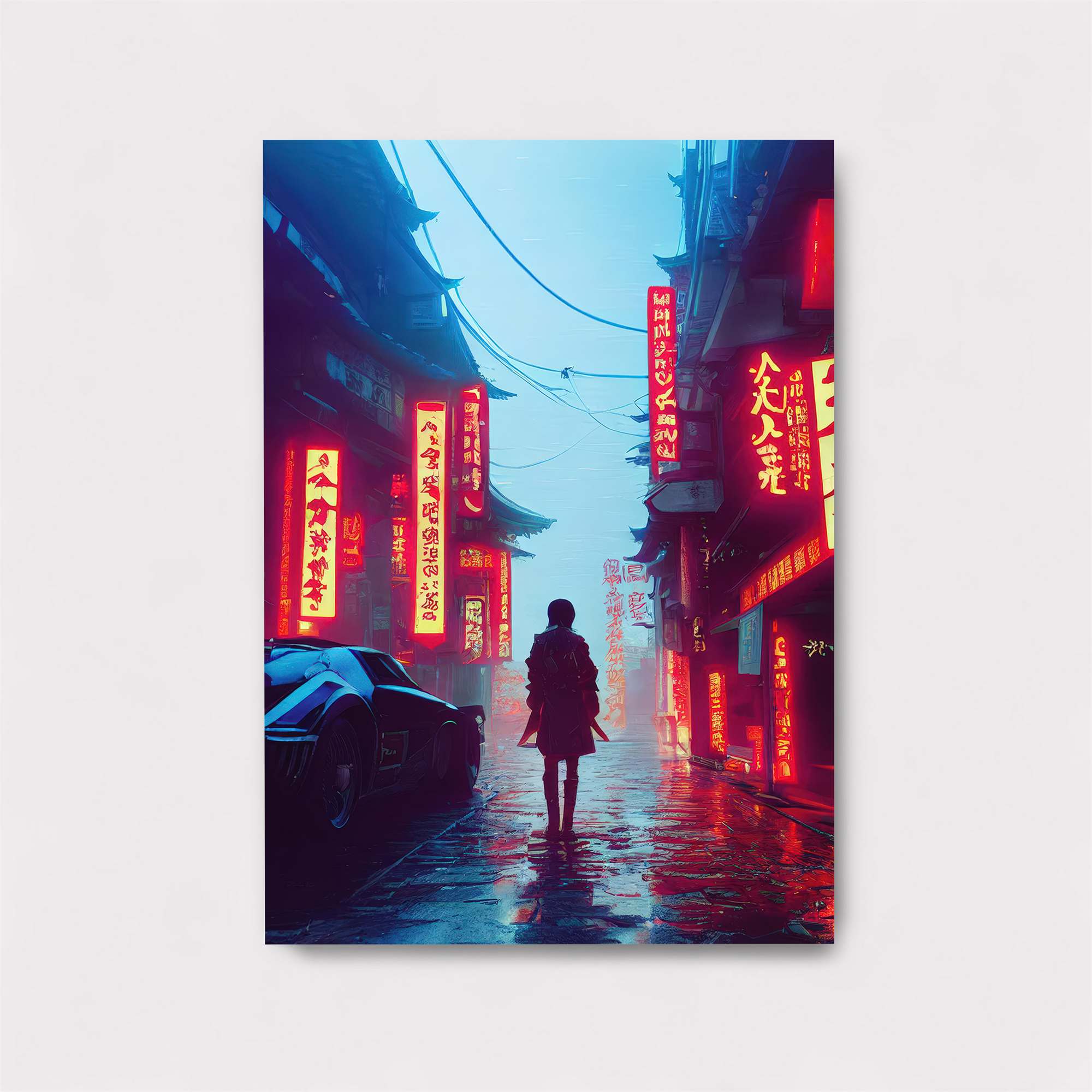 Neon Solitude Safe Wall Magnetic / M