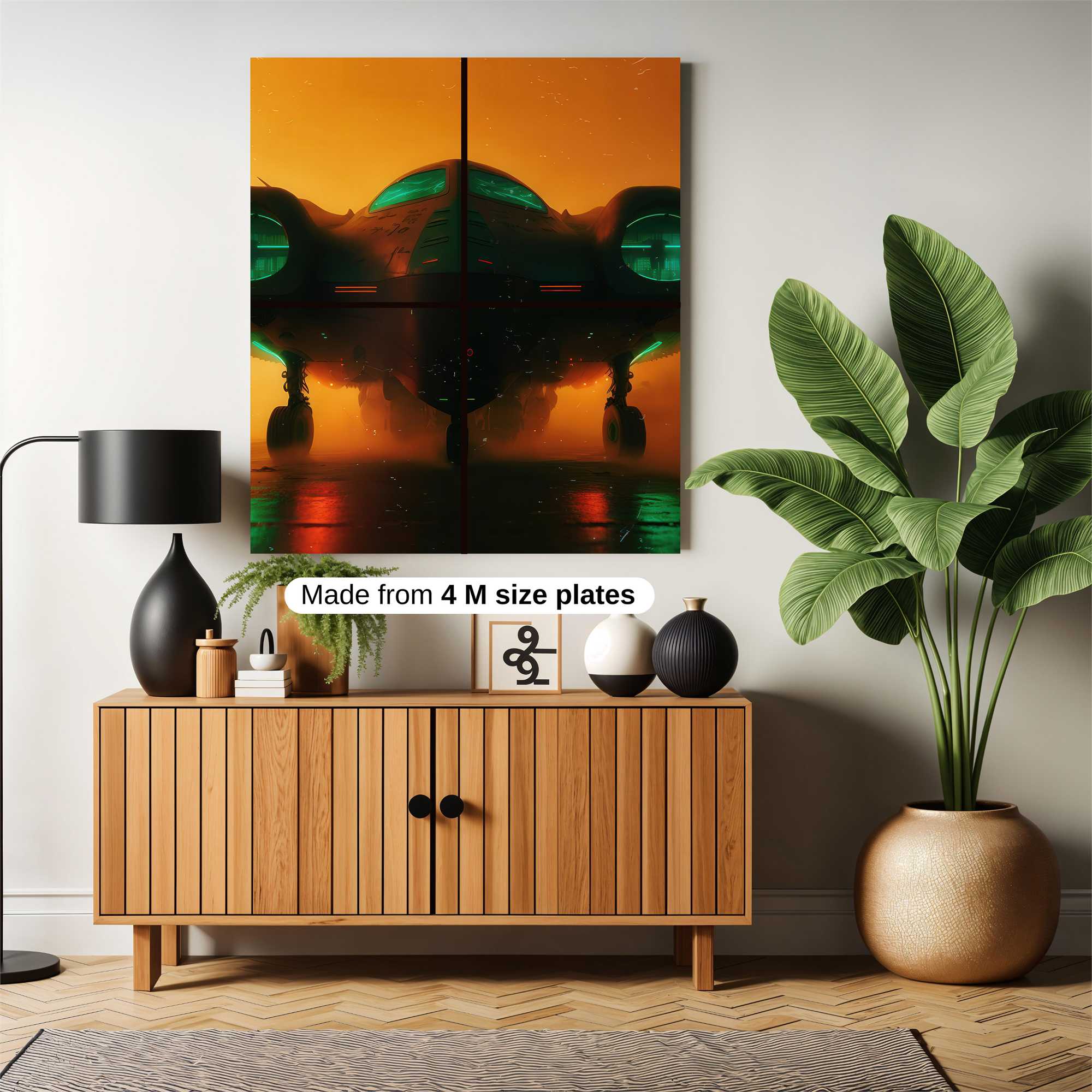 Sunset Solitude Safe Wall Magnetic / M