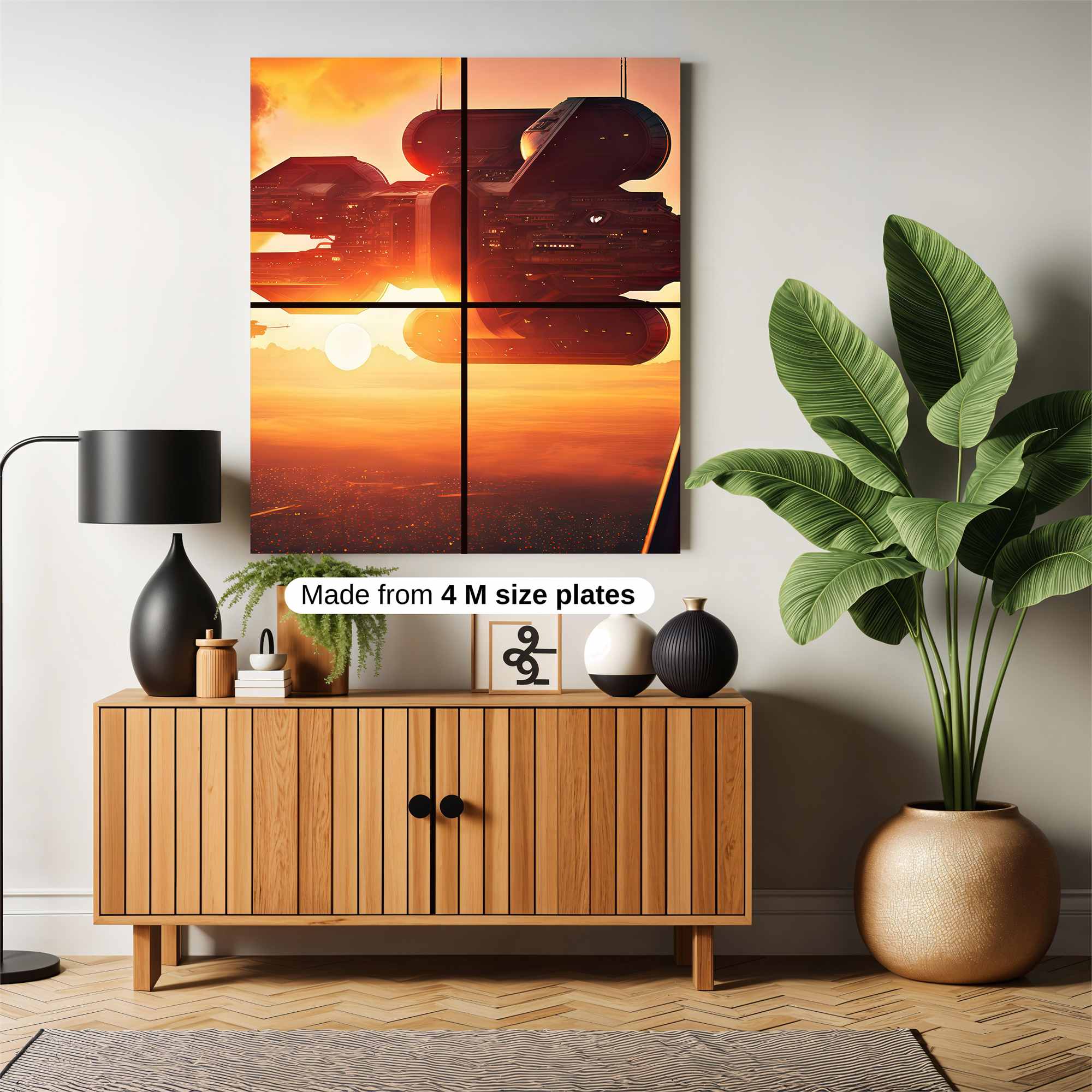 Cottage Serenity Safe Wall Magnetic / M