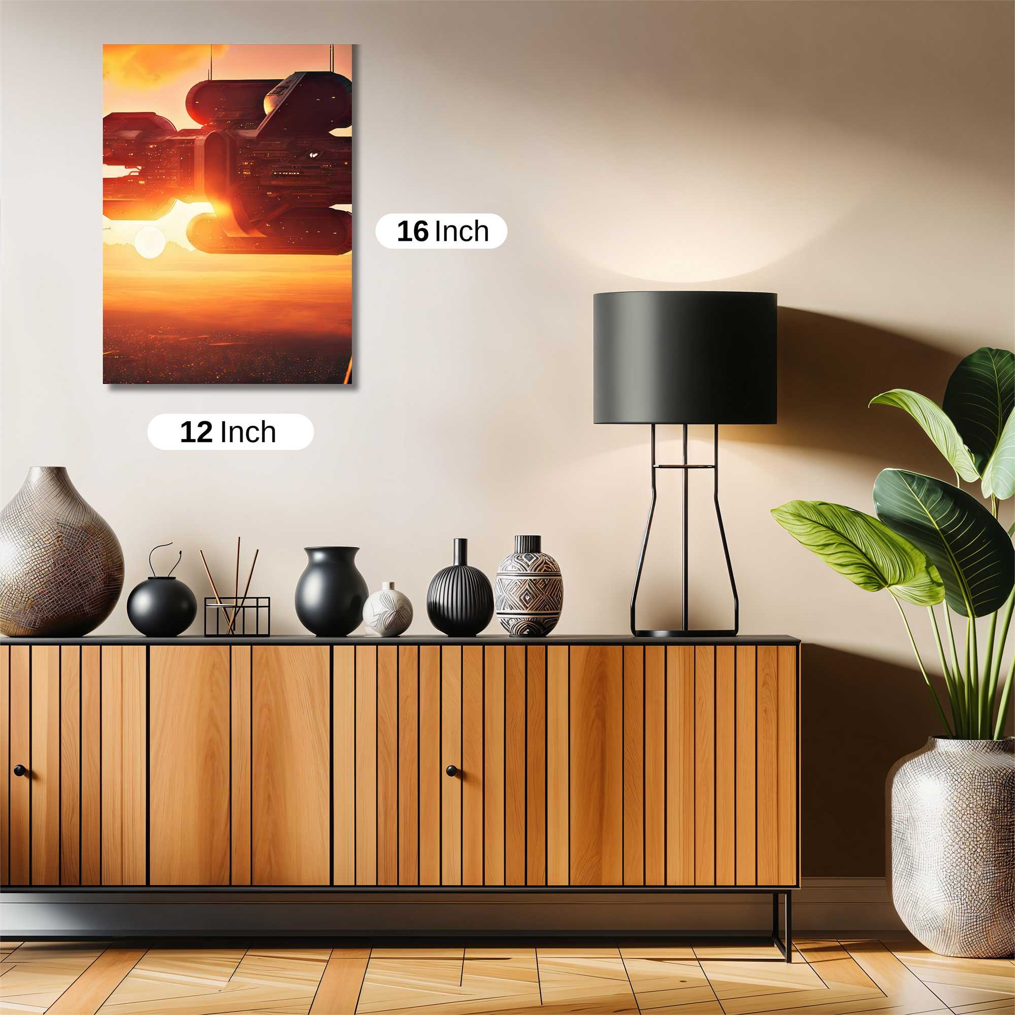 Cottage Serenity Safe Wall Magnetic / M