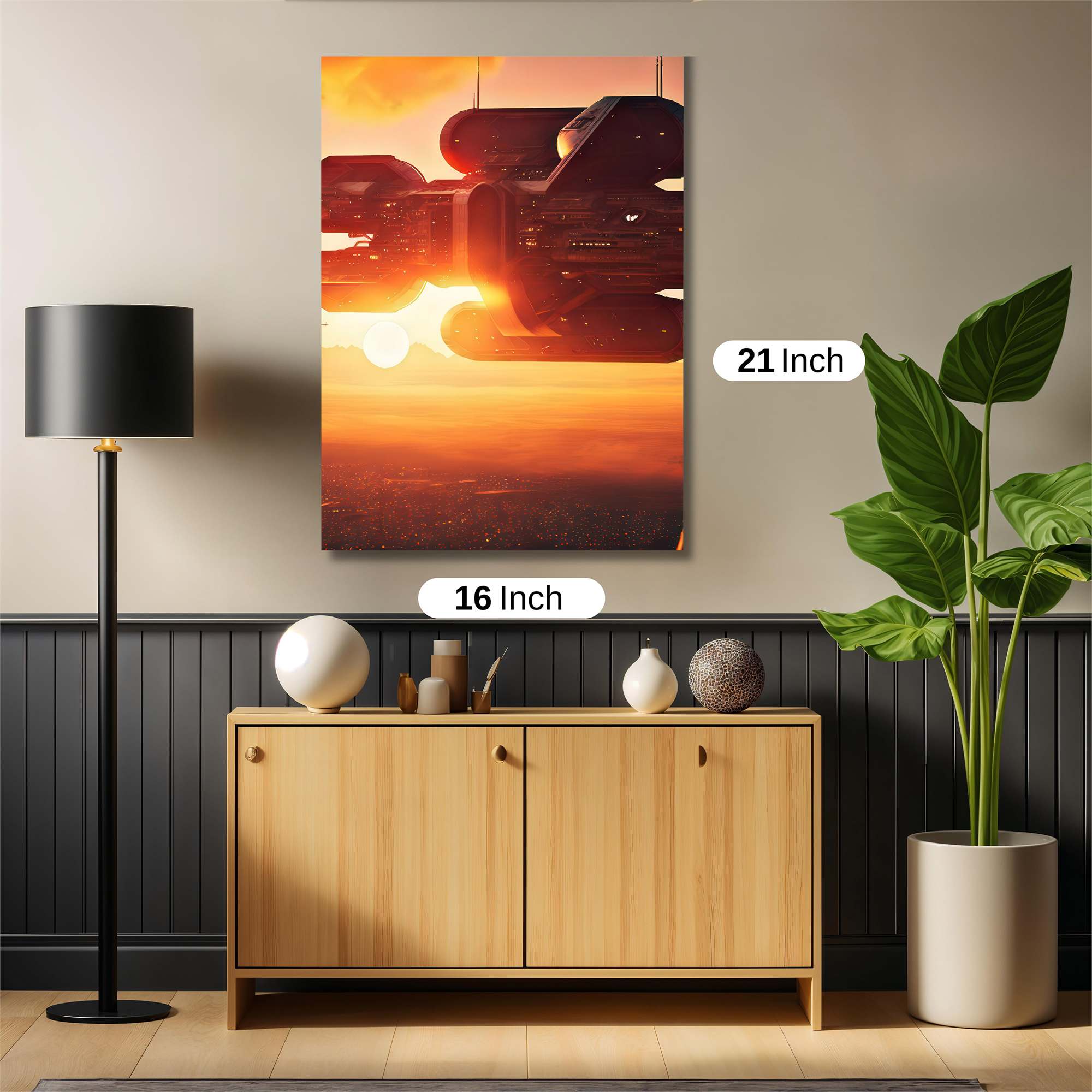 Cottage Serenity Safe Wall Magnetic / M